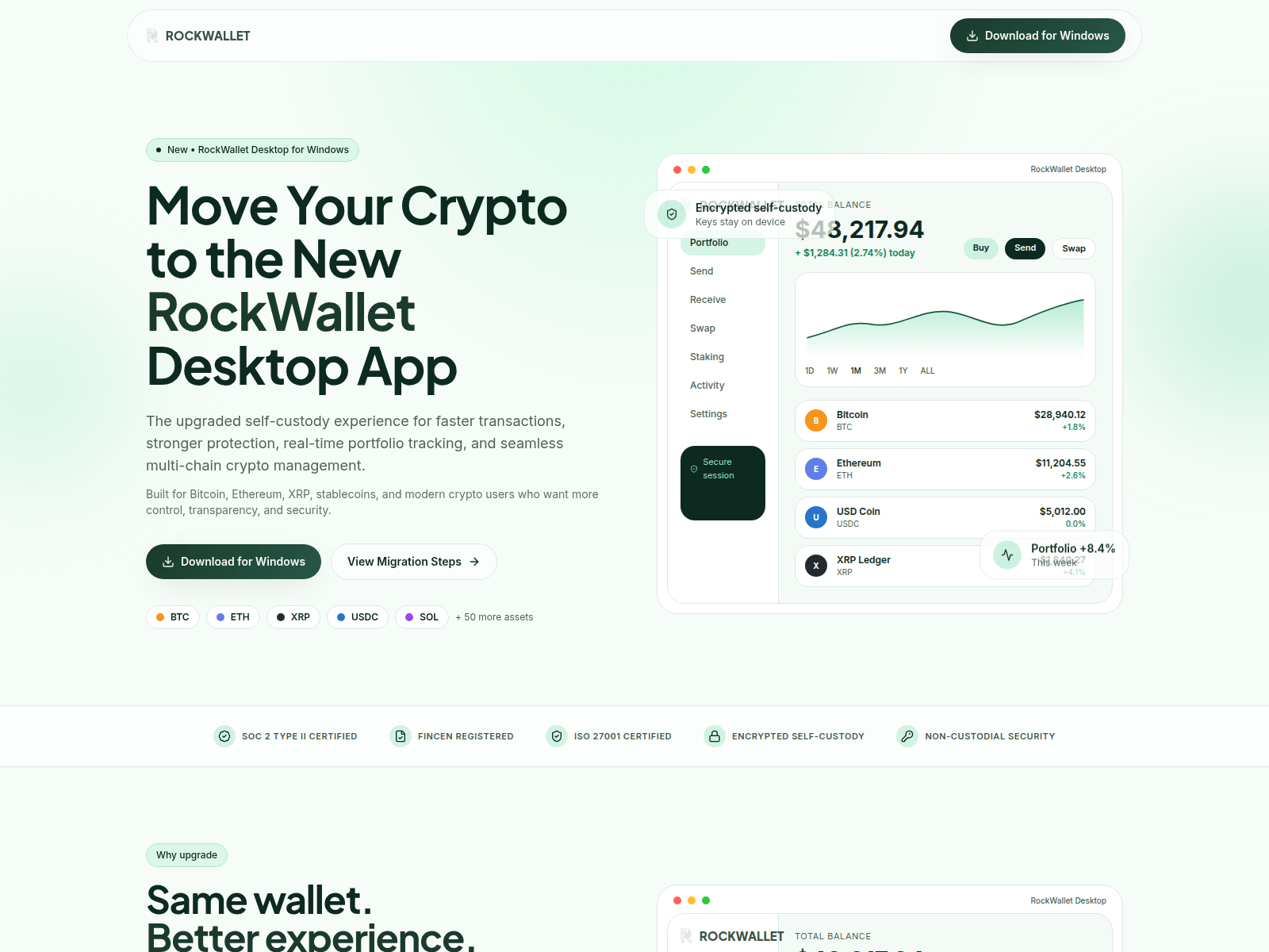 Screenshot of rockwalletpc.com