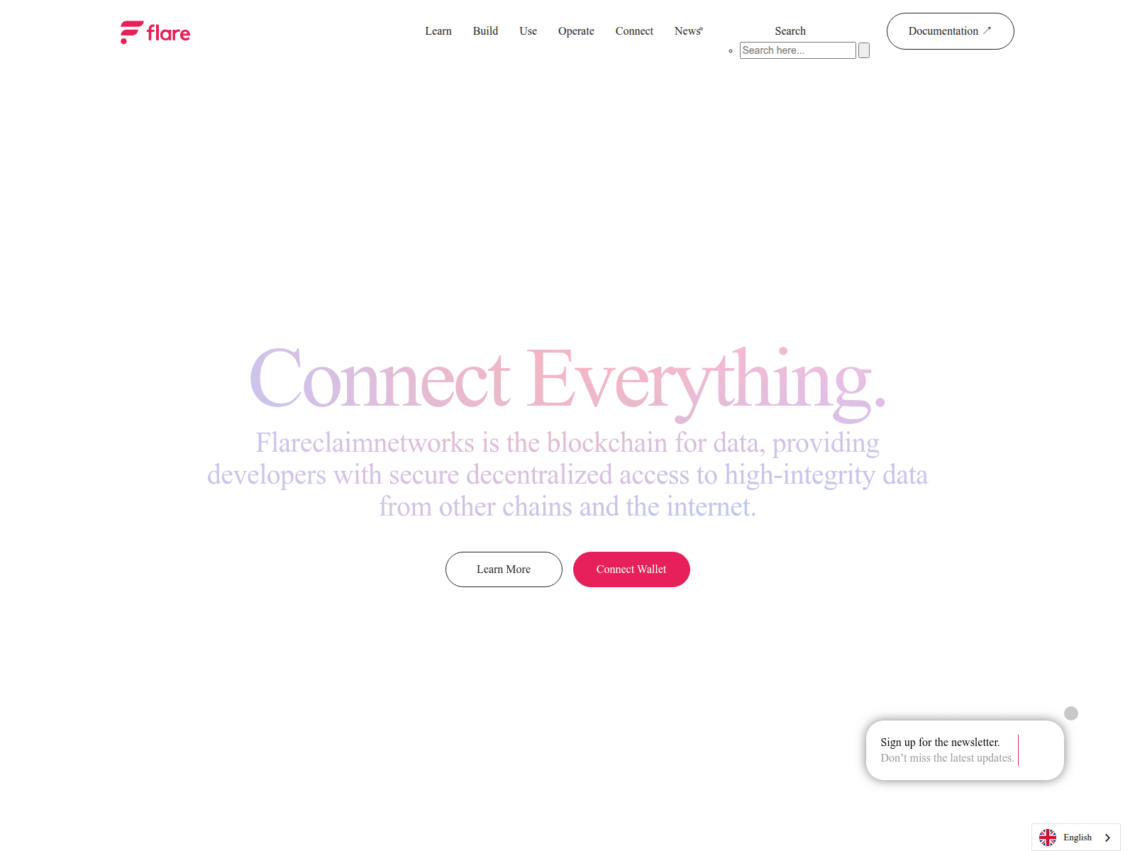Screenshot of flareclaimnetworks.com