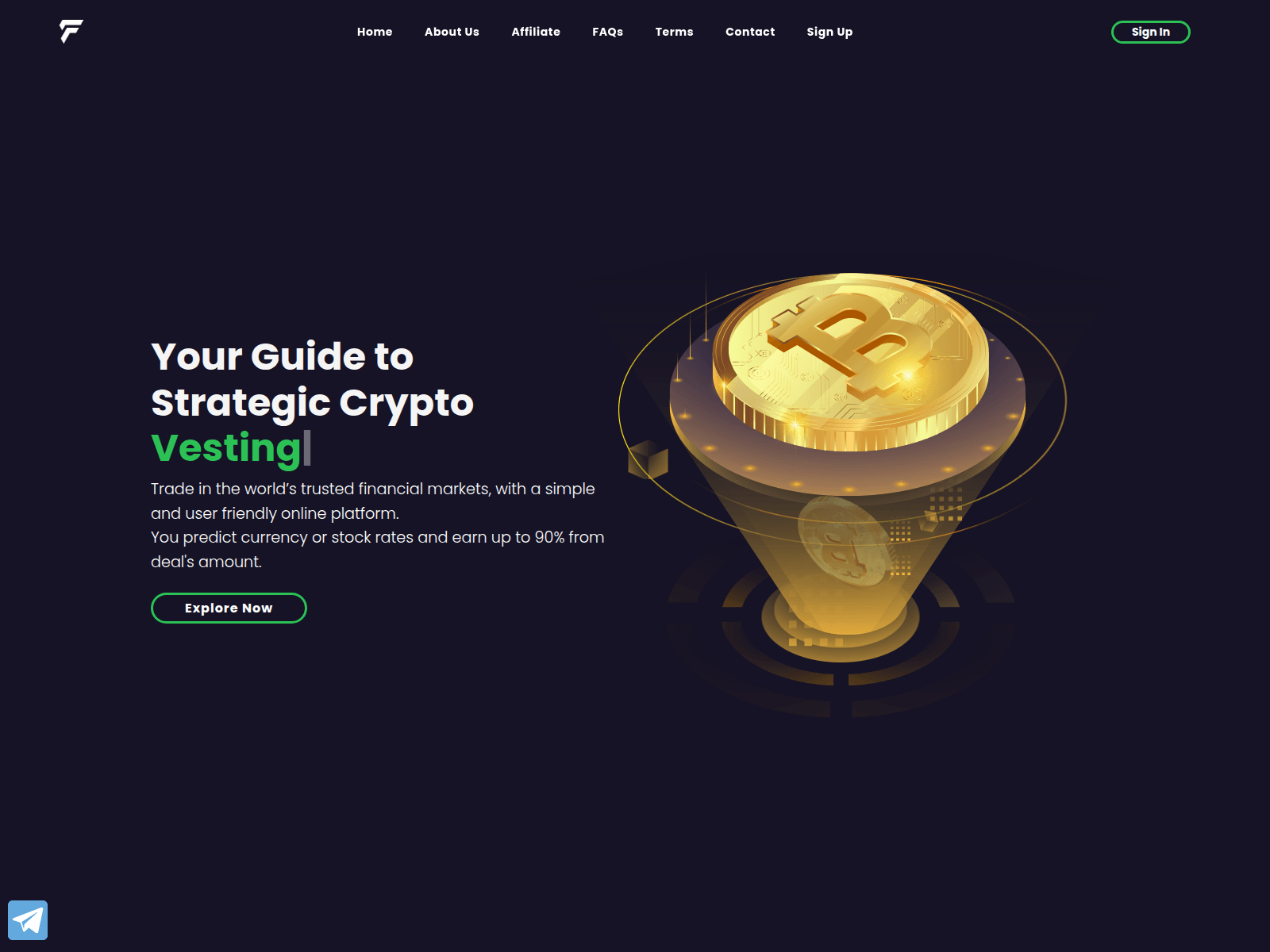 Screenshot of finovexus.com
