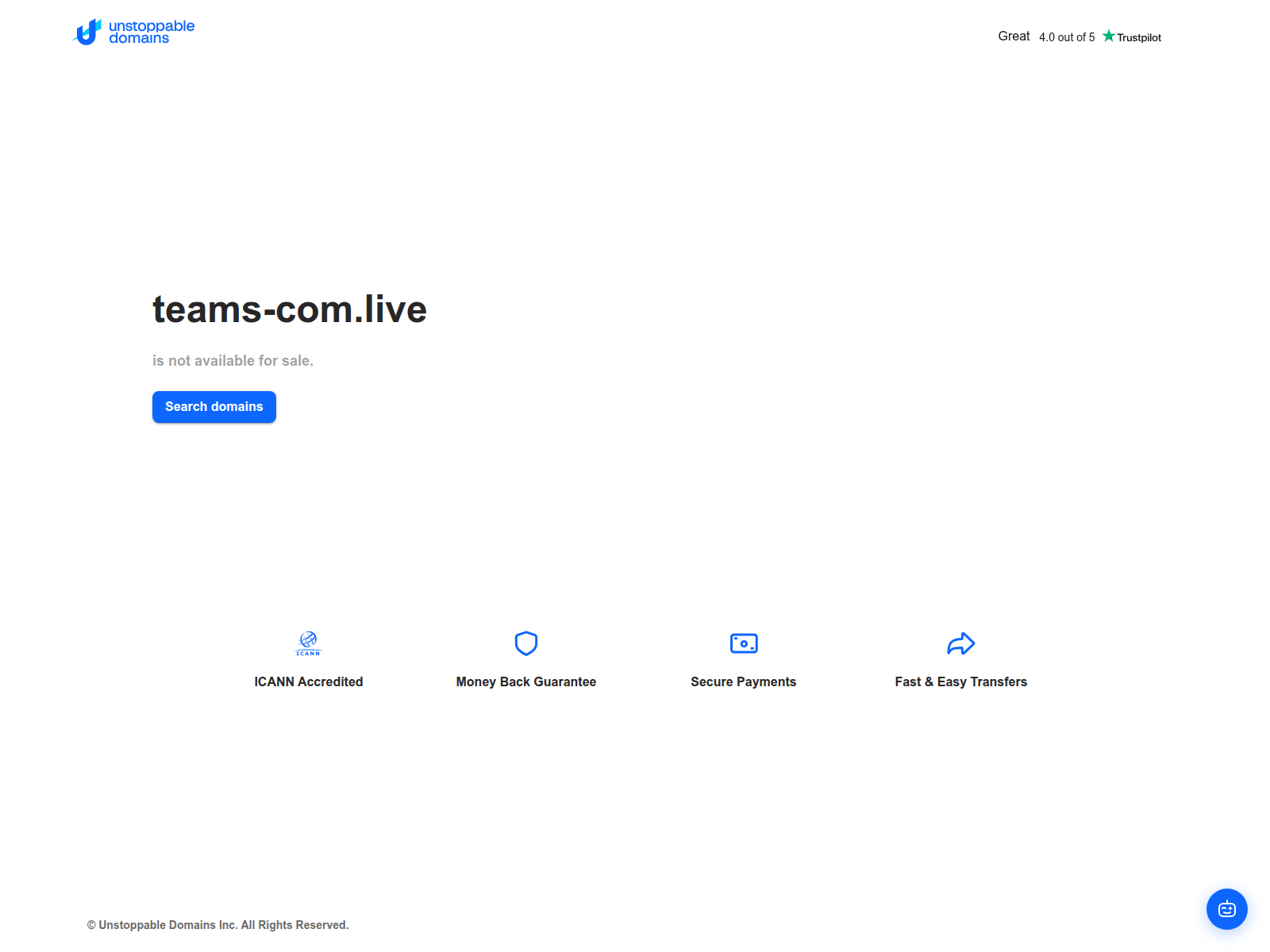 Screenshot of teams-com.live