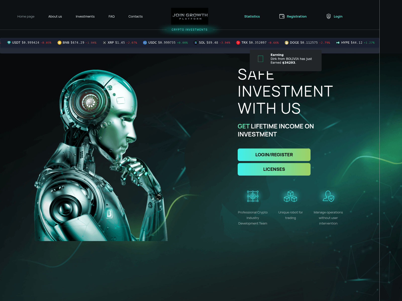 Screenshot of joingrowth.pro
