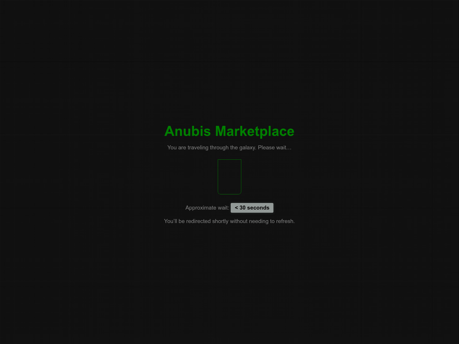 Screenshot of anubisqr57mqcf3vfqv3hknwbpux5ioqs6atmpwrqive6x7wrkdtrwyd.xyz
