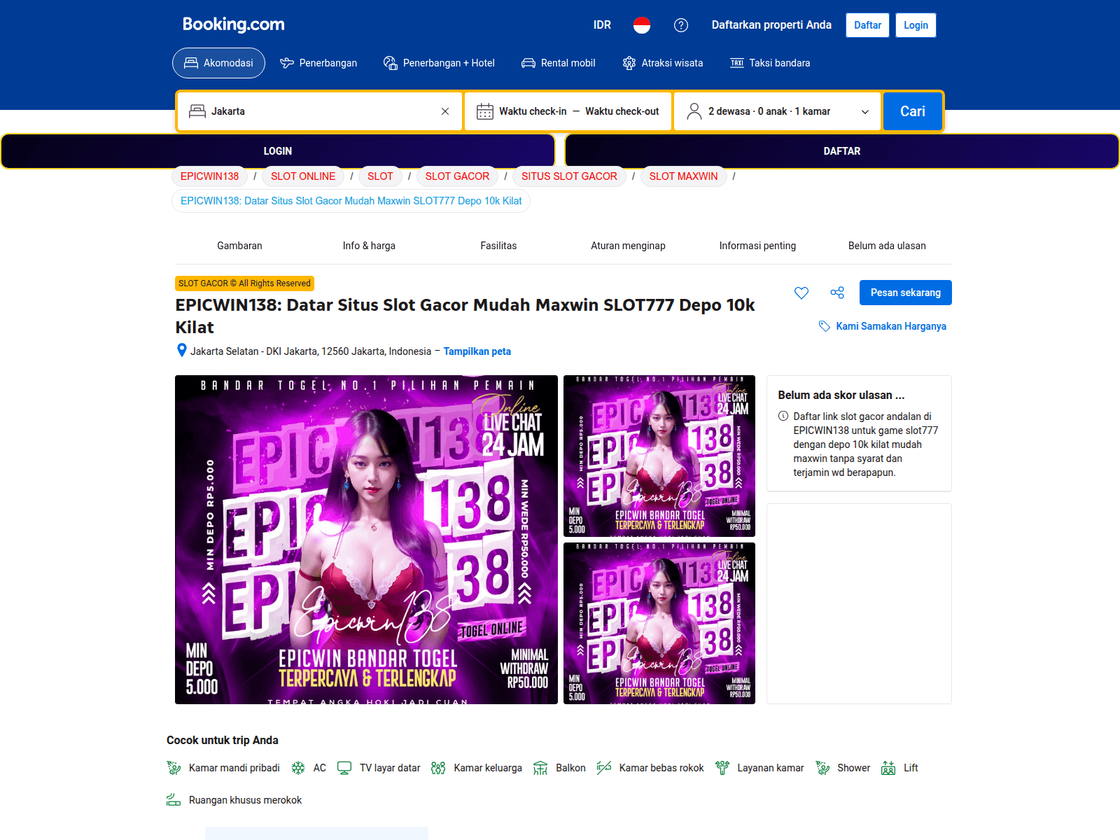 Screenshot of www.veganfoodtours.fr