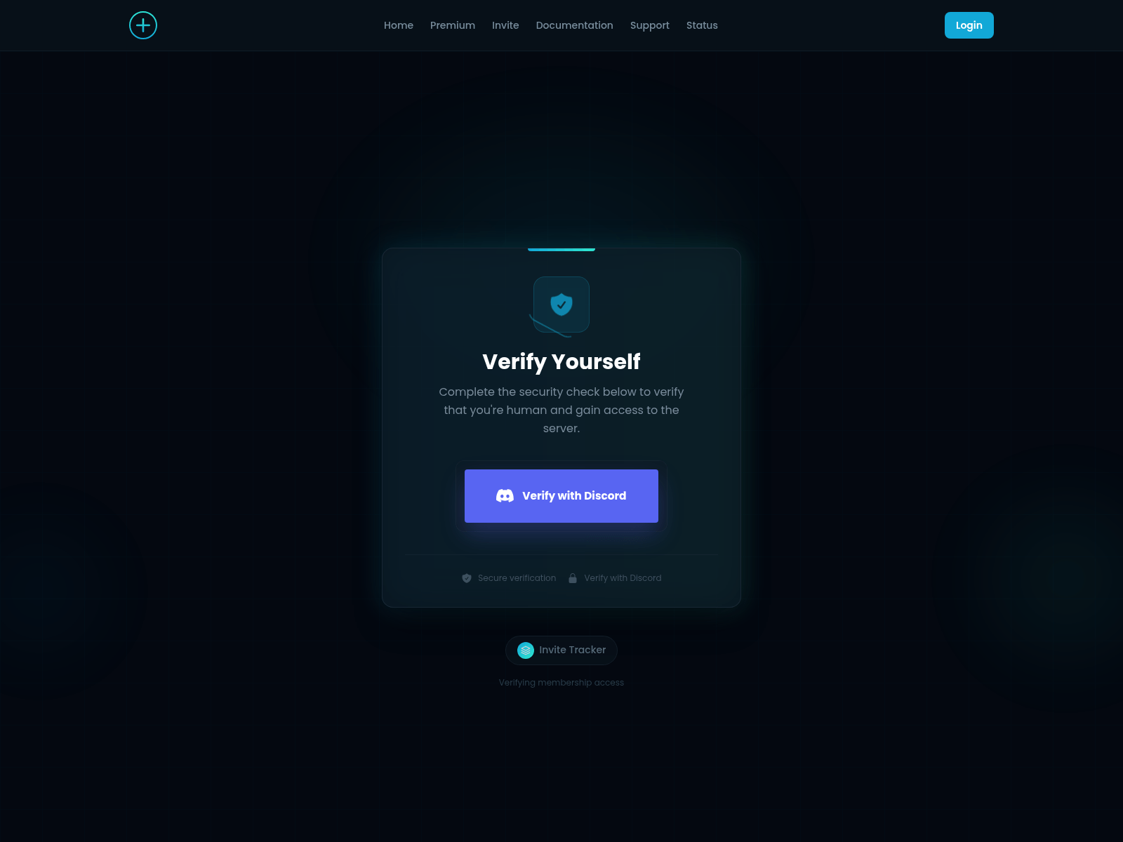 Screenshot of invite-tracker.org