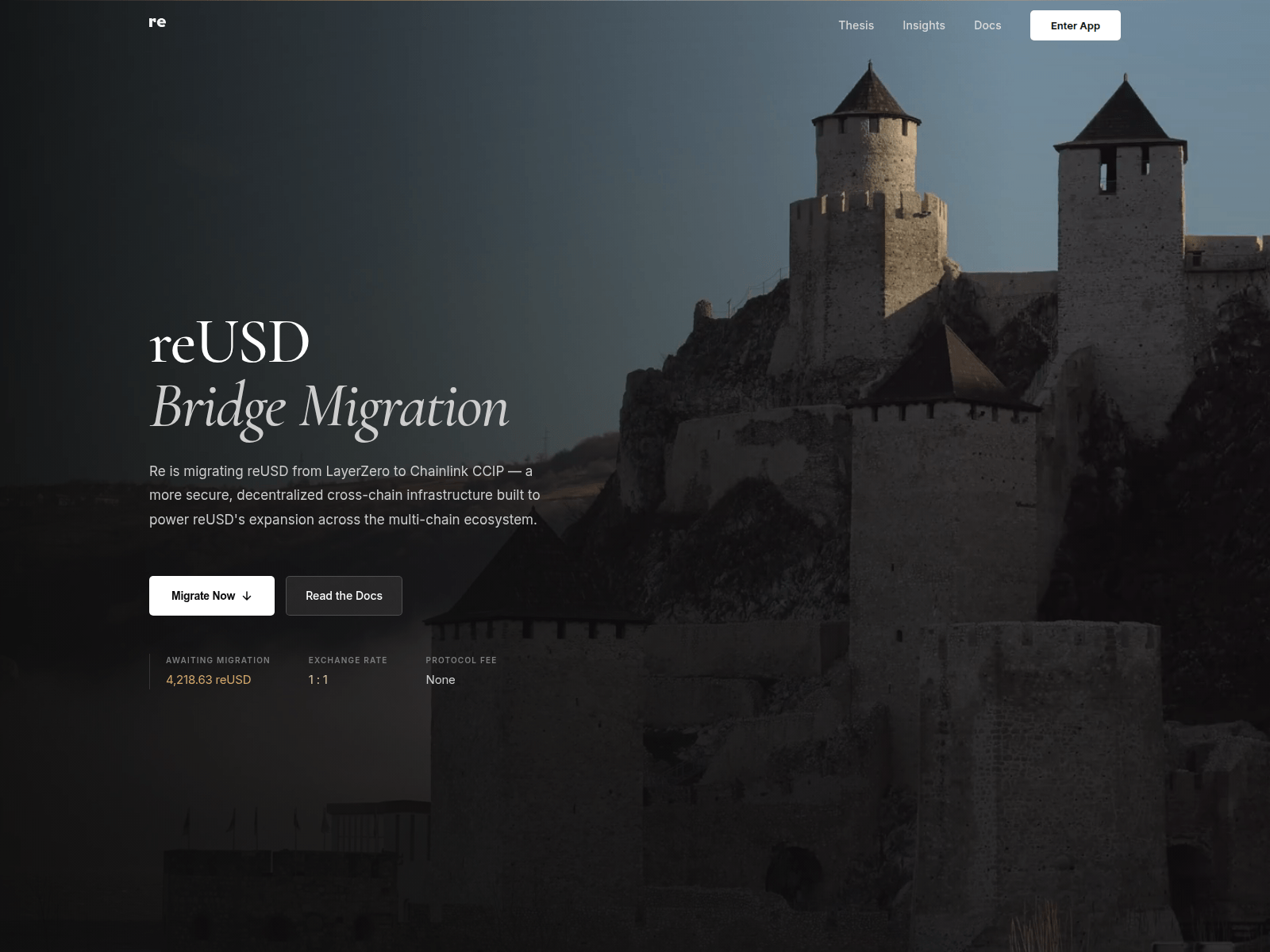 Screenshot of migrate-re.xyz
