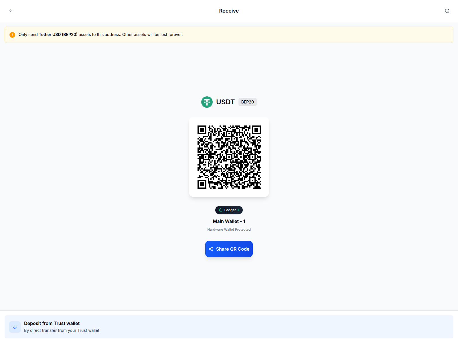 Screenshot of send-usdt.center