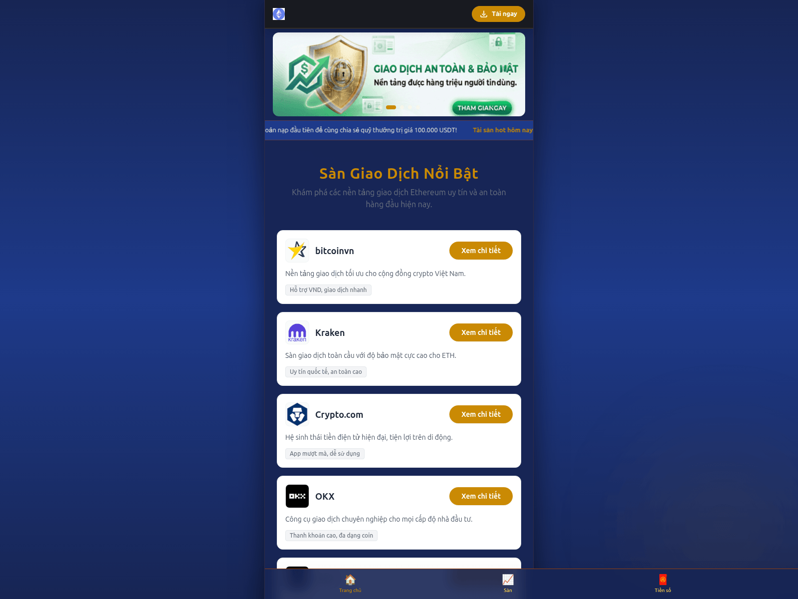 Screenshot of ethereumpriceusd.net