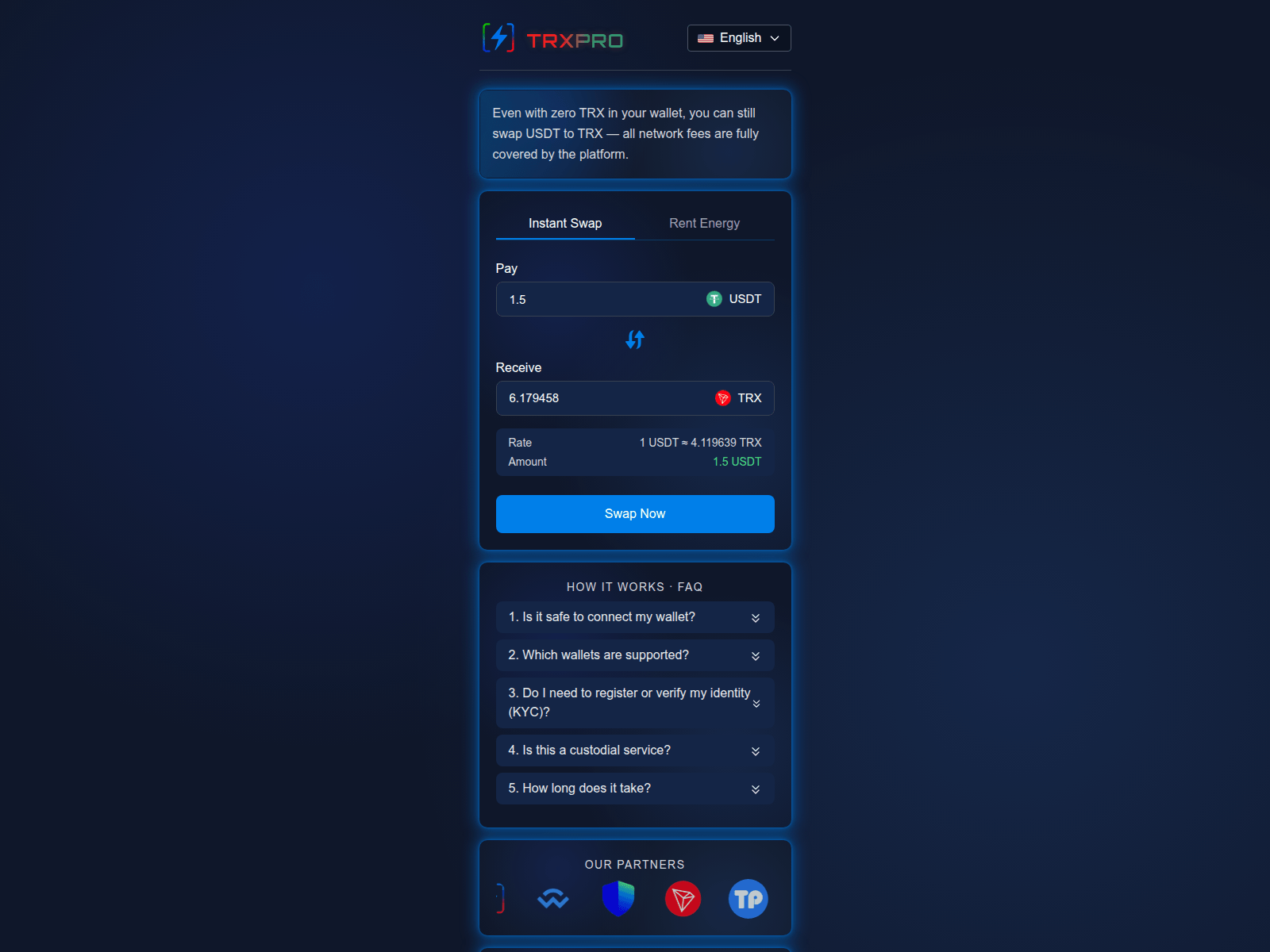 Screenshot of trxpro.org