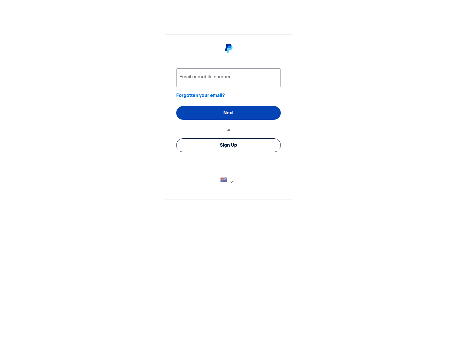 Screenshot of paypal.cardpaysecurity.org