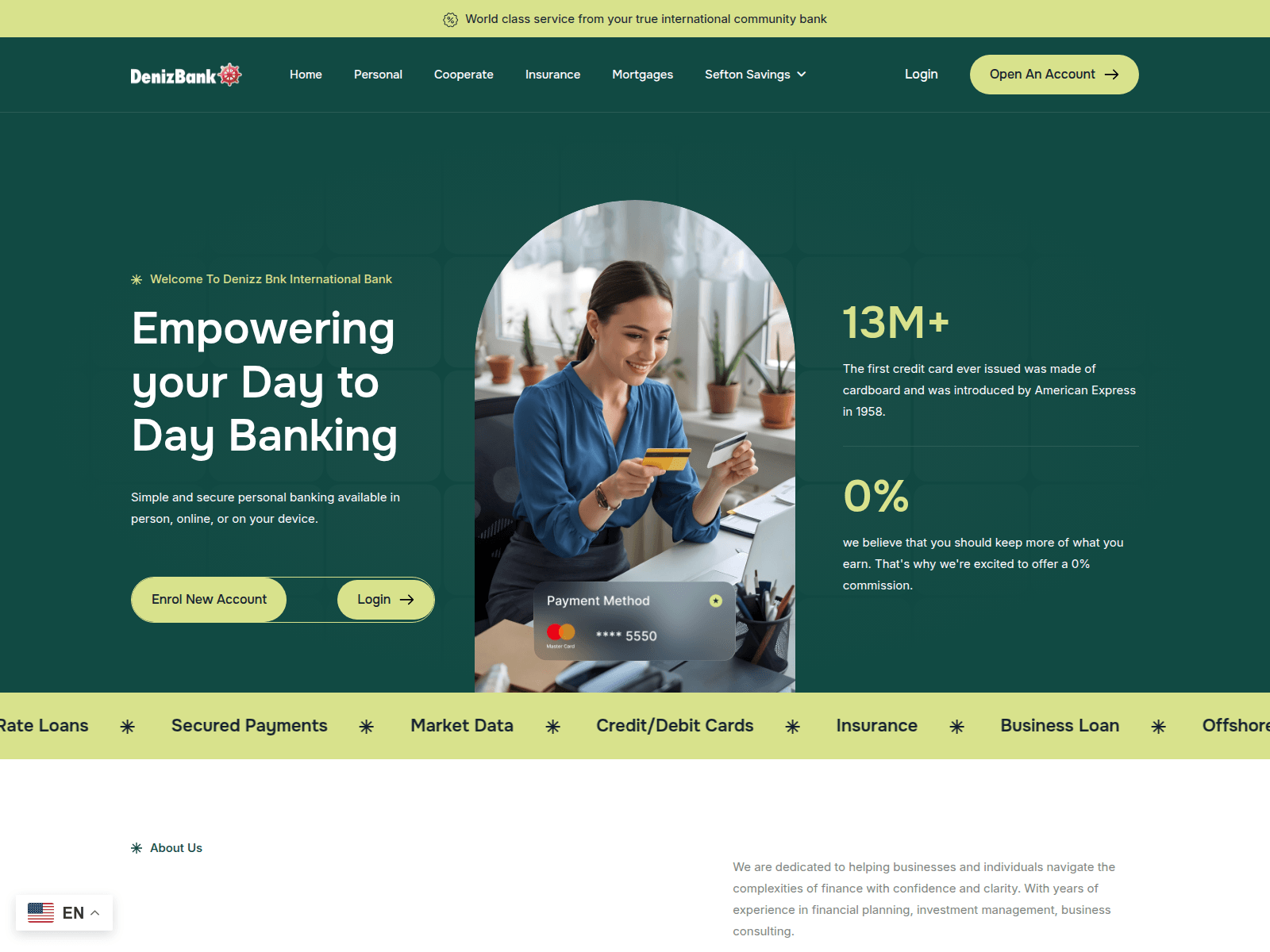Screenshot of denzb.com