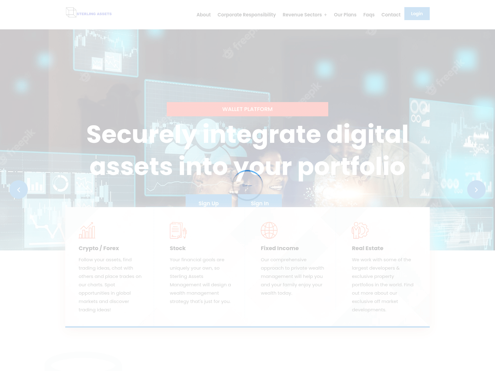Screenshot of sterlingassetsmanagement.com