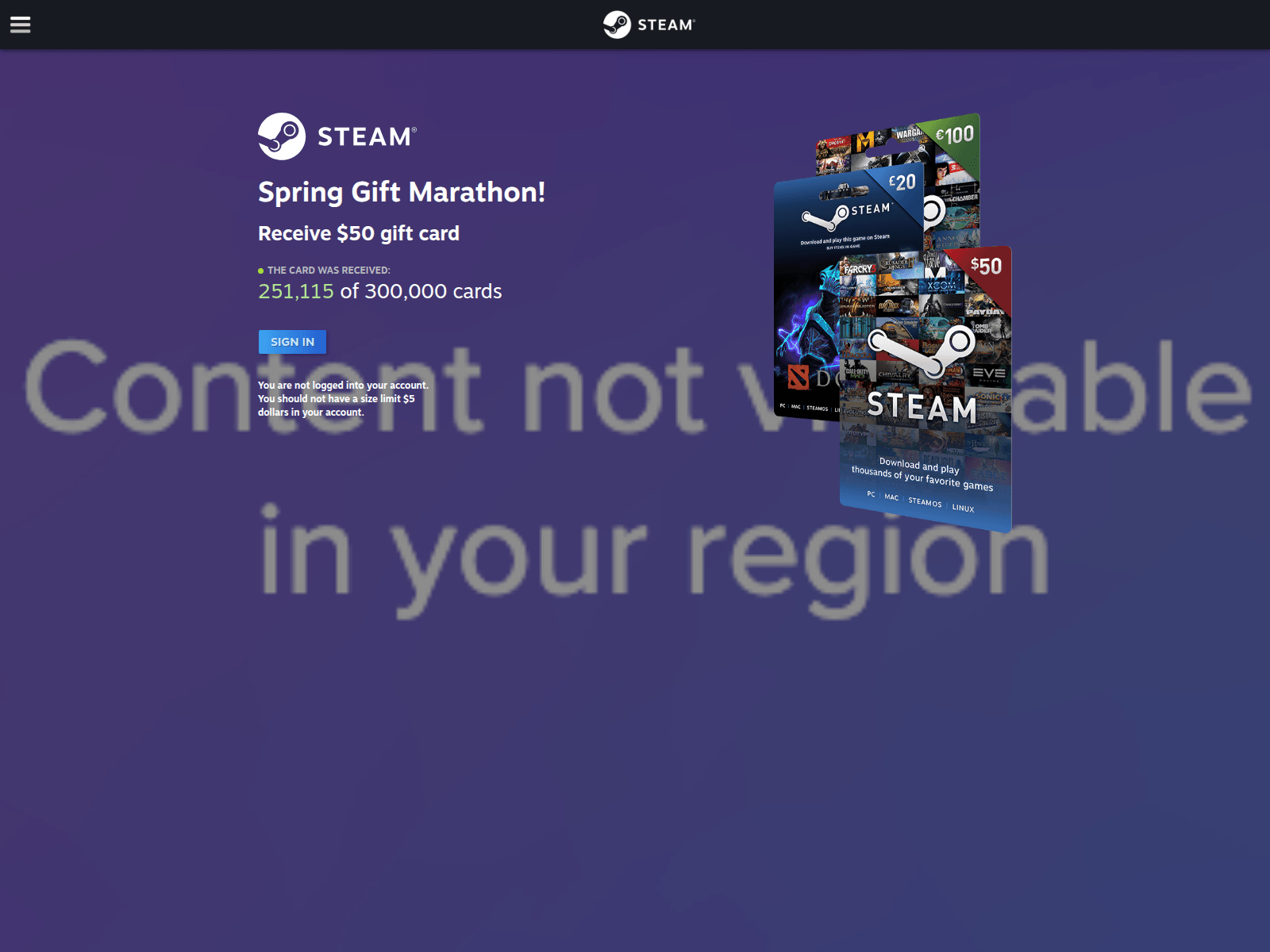 Screenshot of gift-stean.shop
