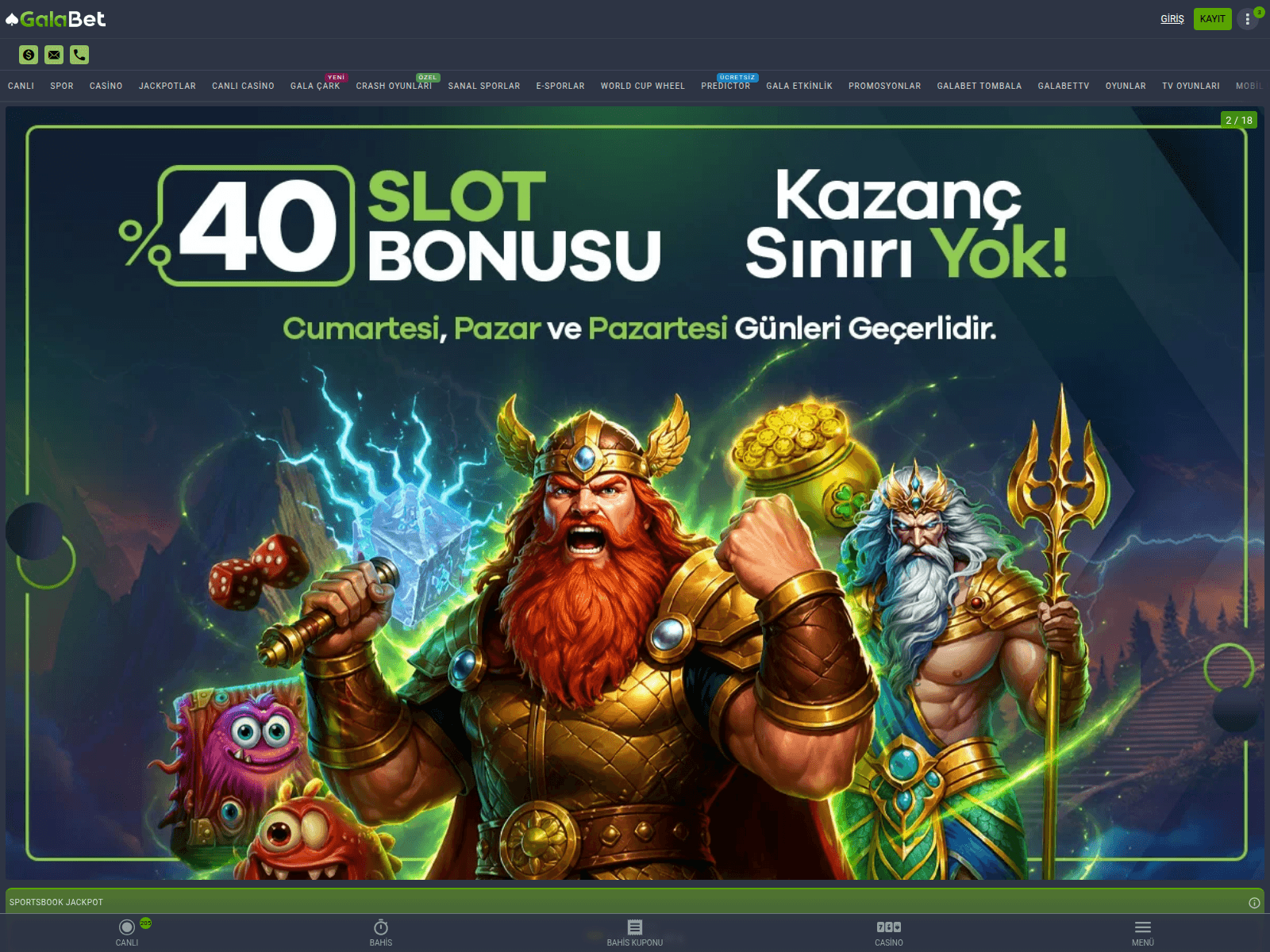 Screenshot of galabet10711.com
