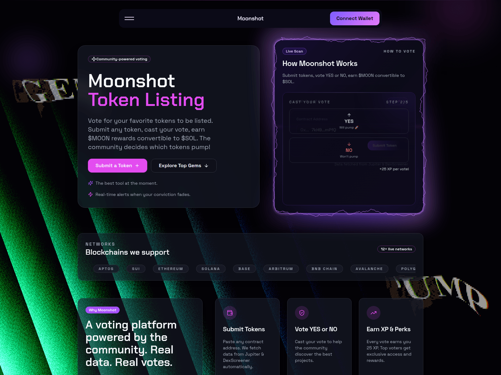 Screenshot of moongem.app