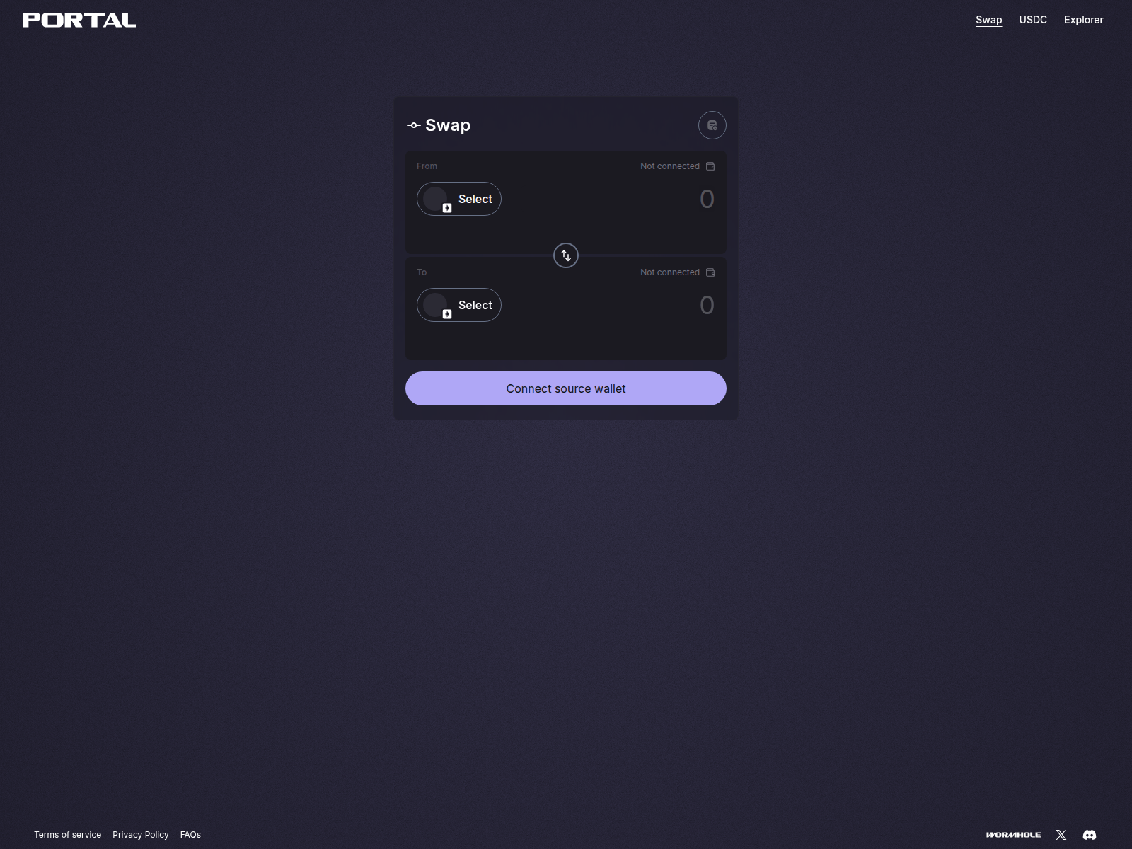 Screenshot of portalbridge.trade