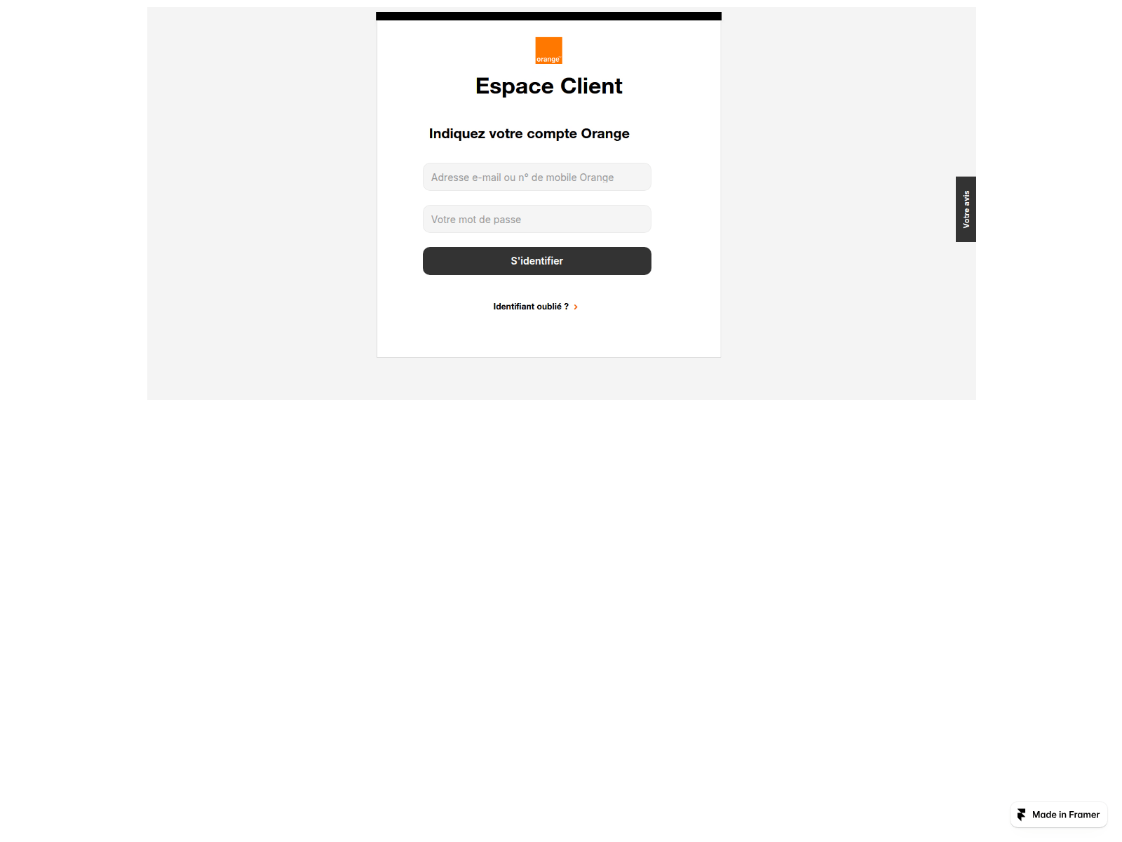 Screenshot of superfluous-party-506083.framer.app