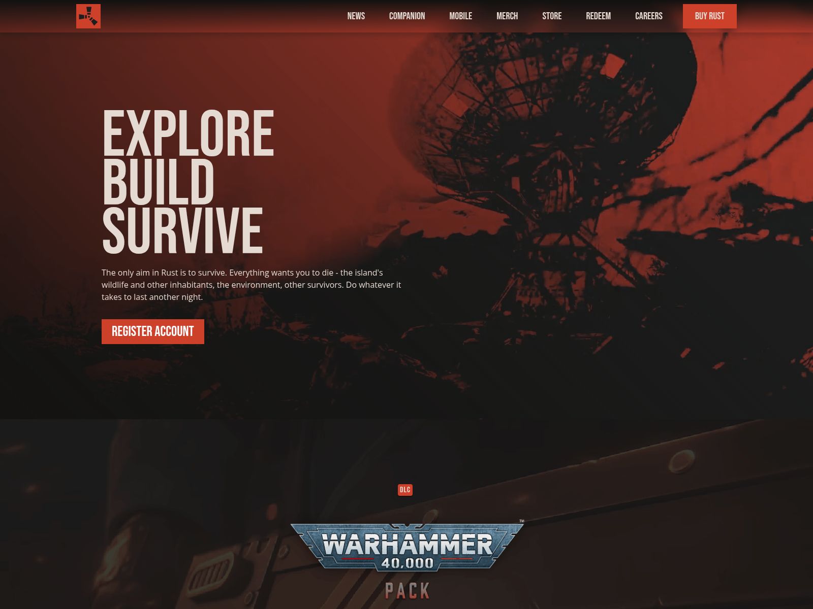 Screenshot of rustplusverify.com