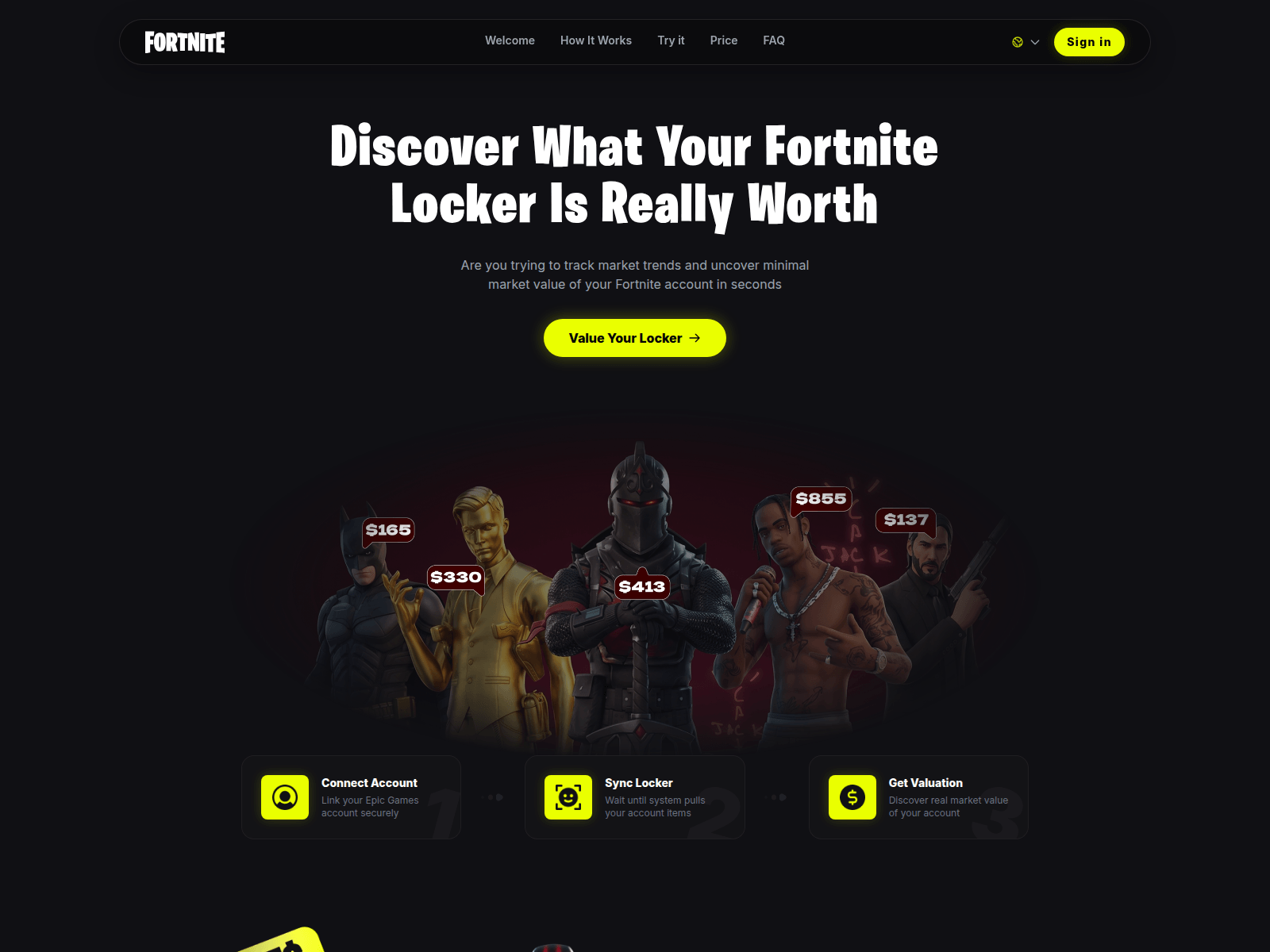 Screenshot of fnview.cc