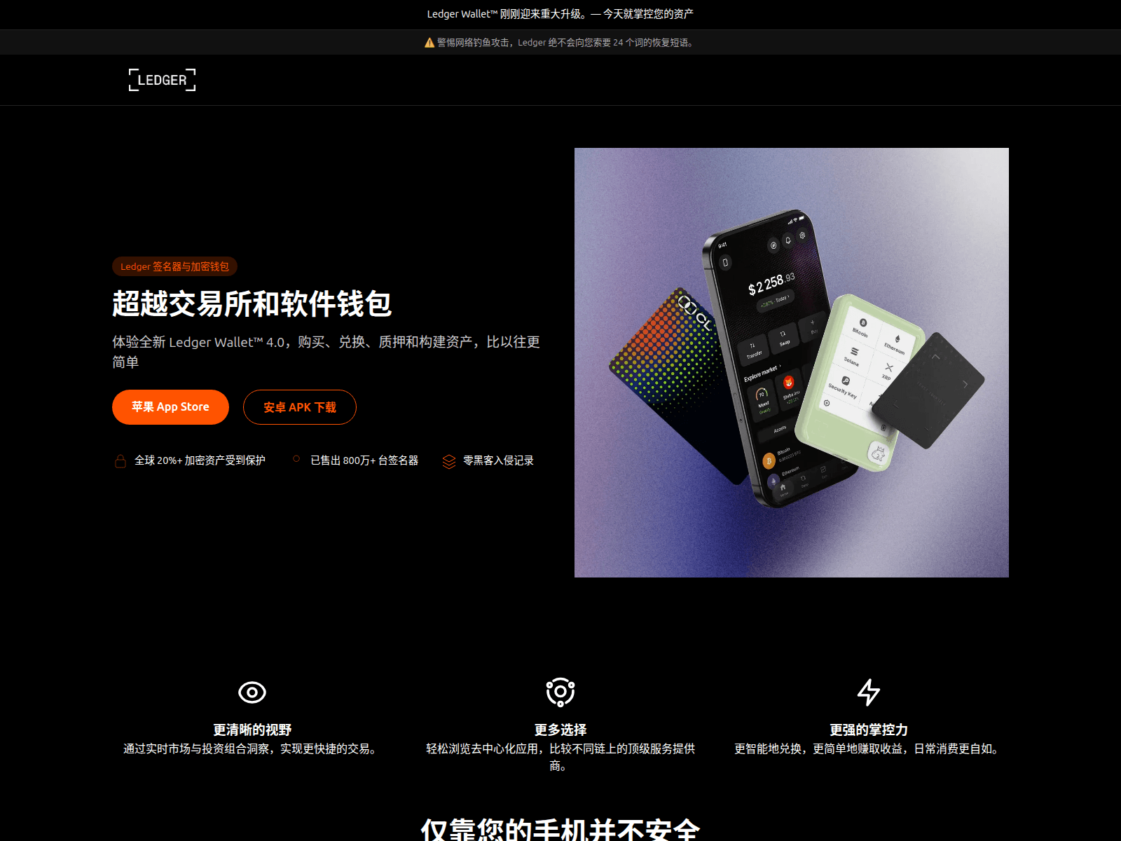 Screenshot of ledgere.com.cn