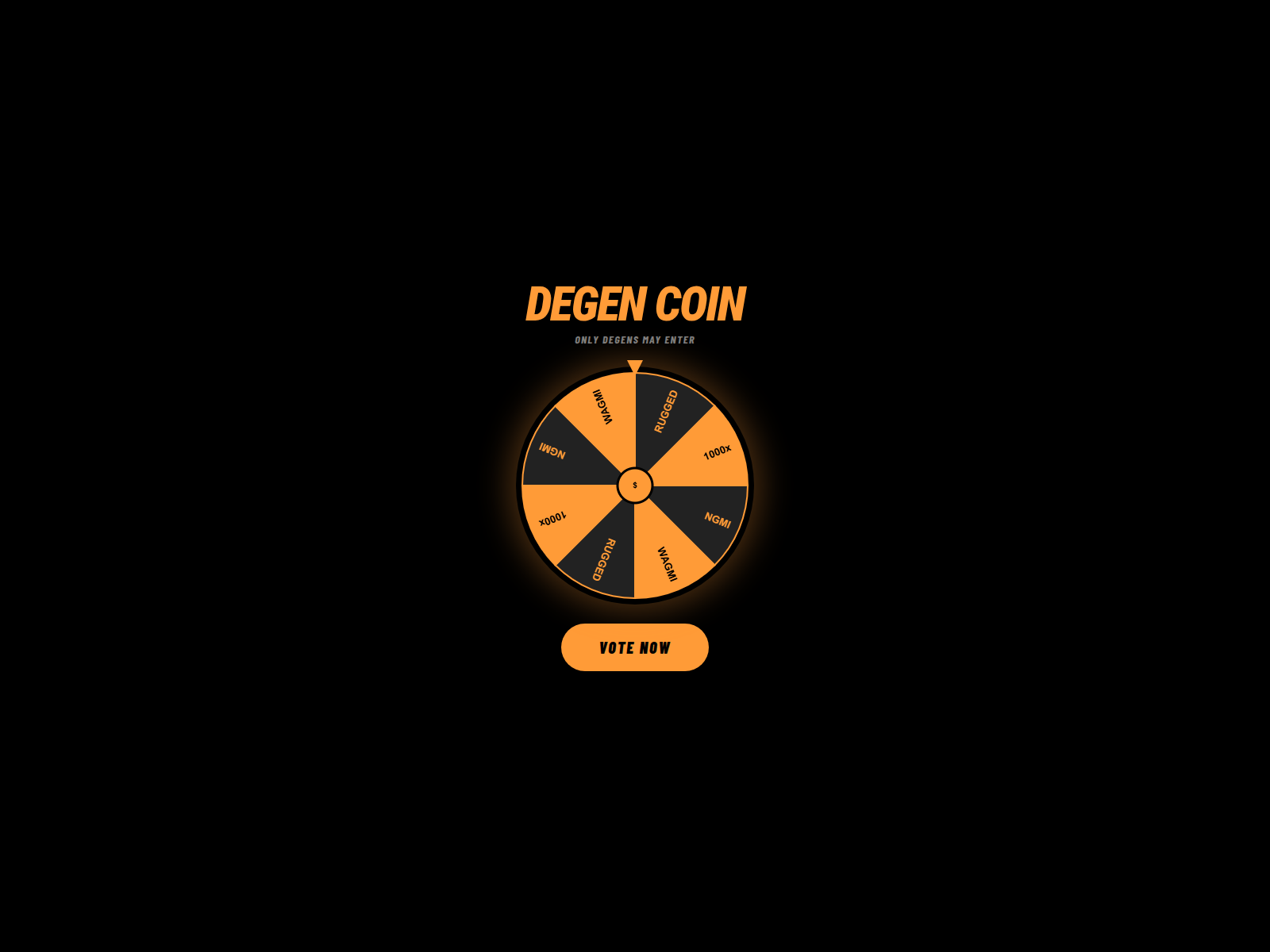 Screenshot of events-degencoin.fun