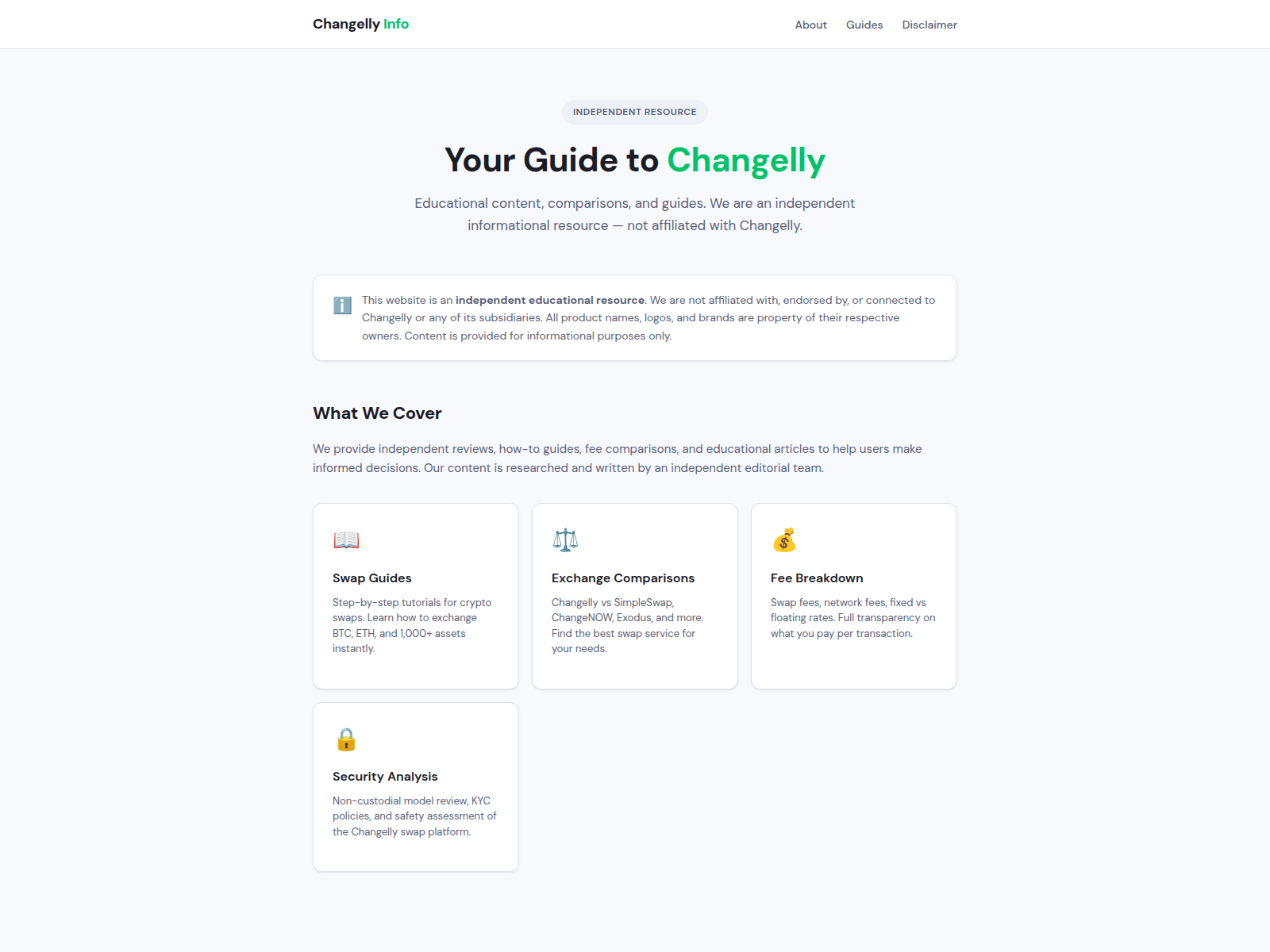 Screenshot of changellys.co.com
