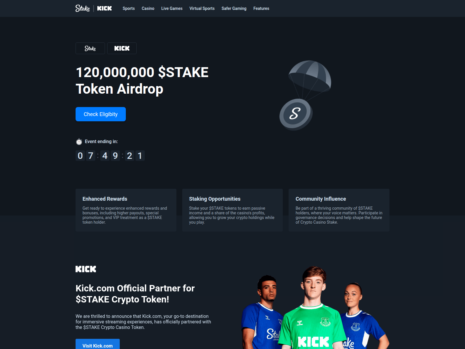 Screenshot of stake-1v1.pages.dev