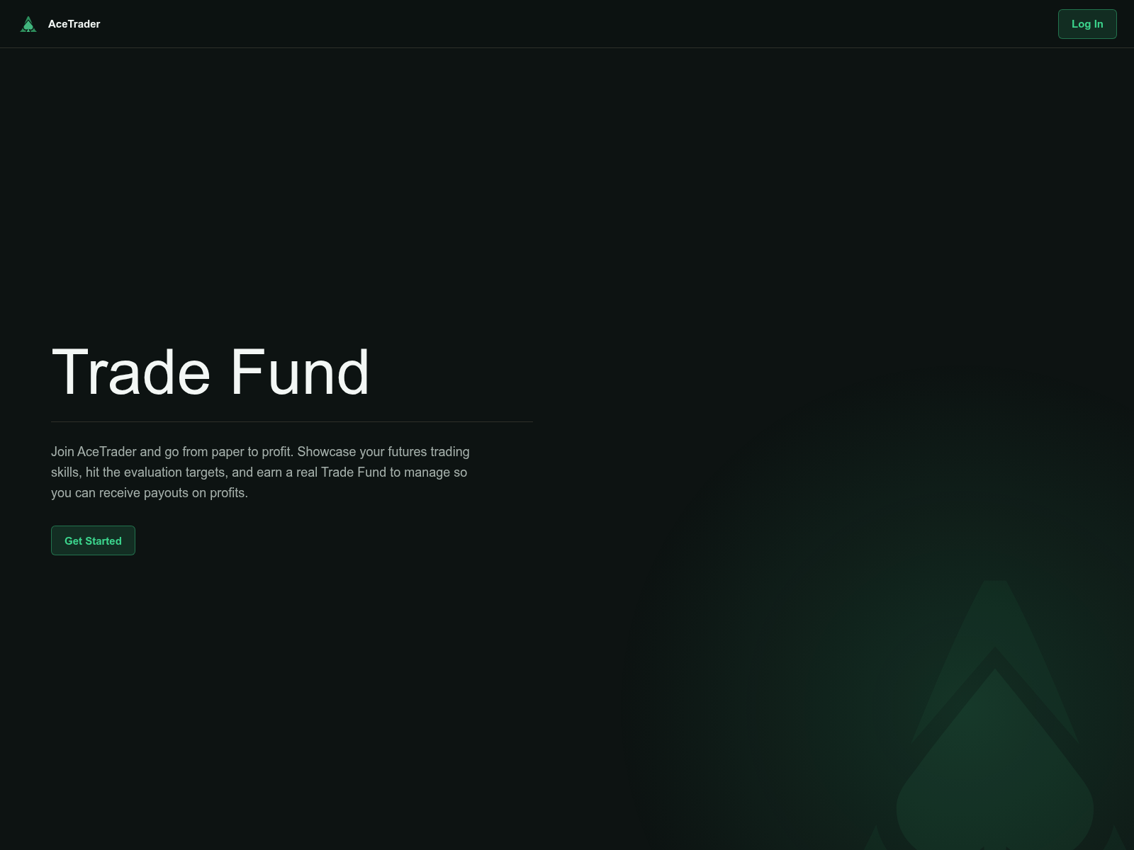 Screenshot of acetrader.info