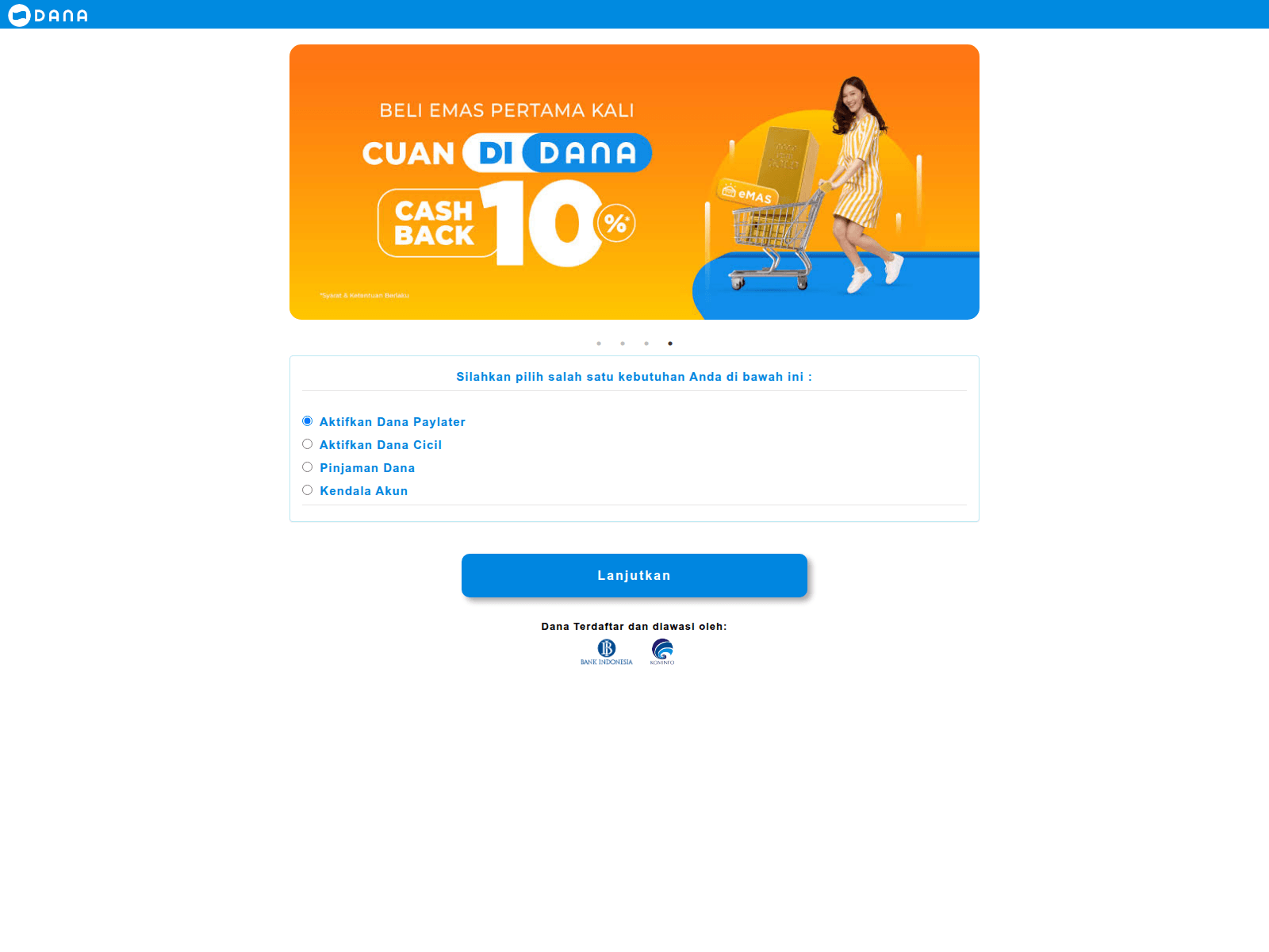 Screenshot of aktifkaan-paylatterr.dwfg.my.id