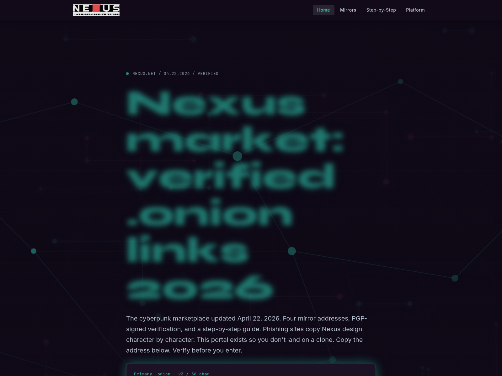 Screenshot of nexus-list.top