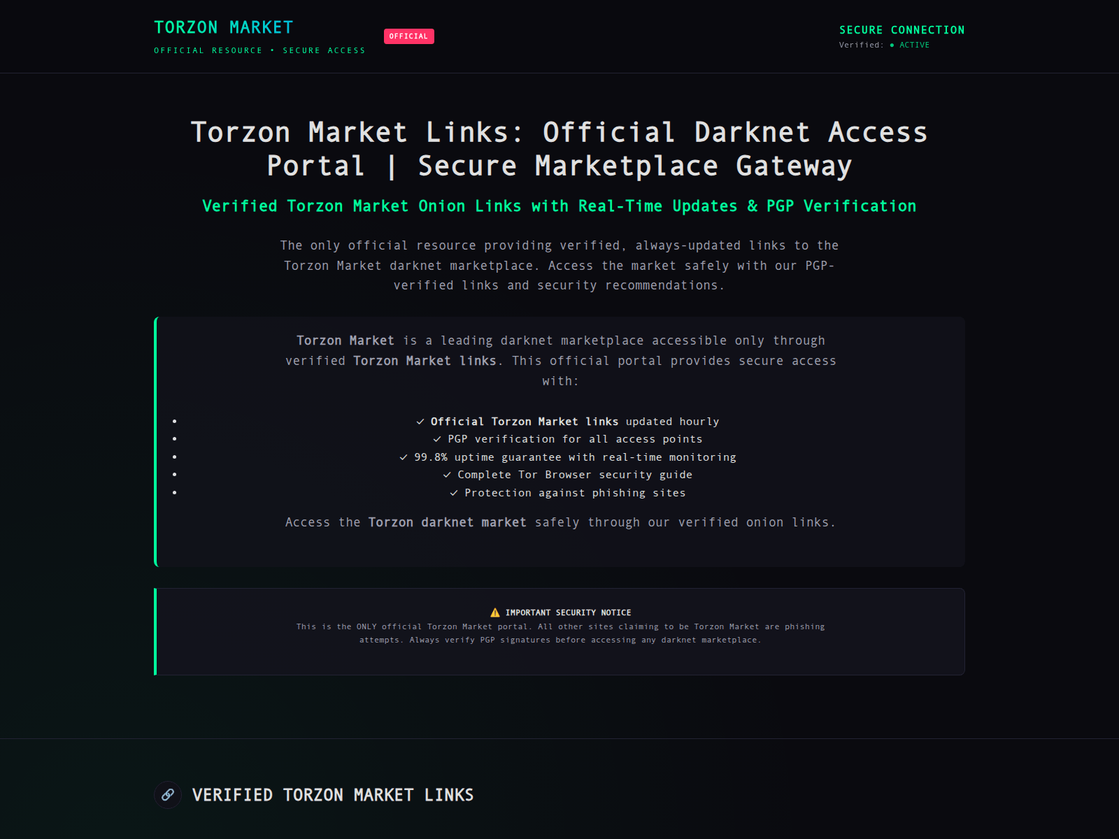 Screenshot of torzon.name