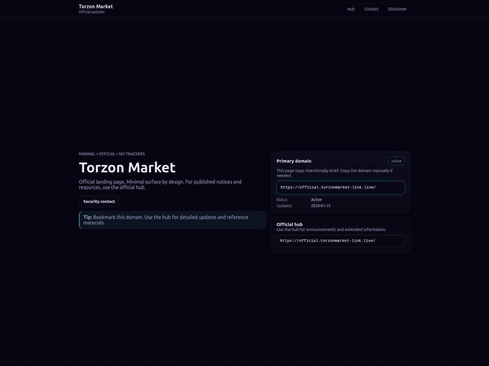 Screenshot of torzonmarket-link.live