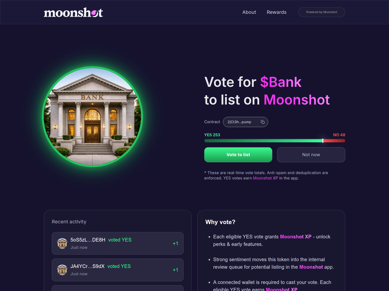 Screenshot of vote-moonshot.top