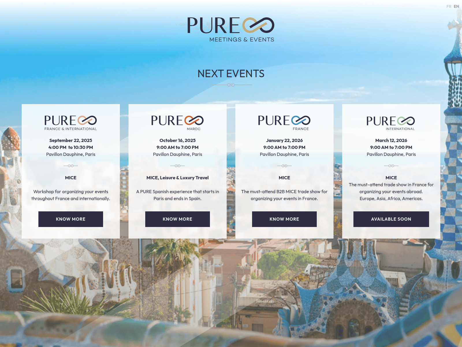 Screenshot of teampuremeetings.info