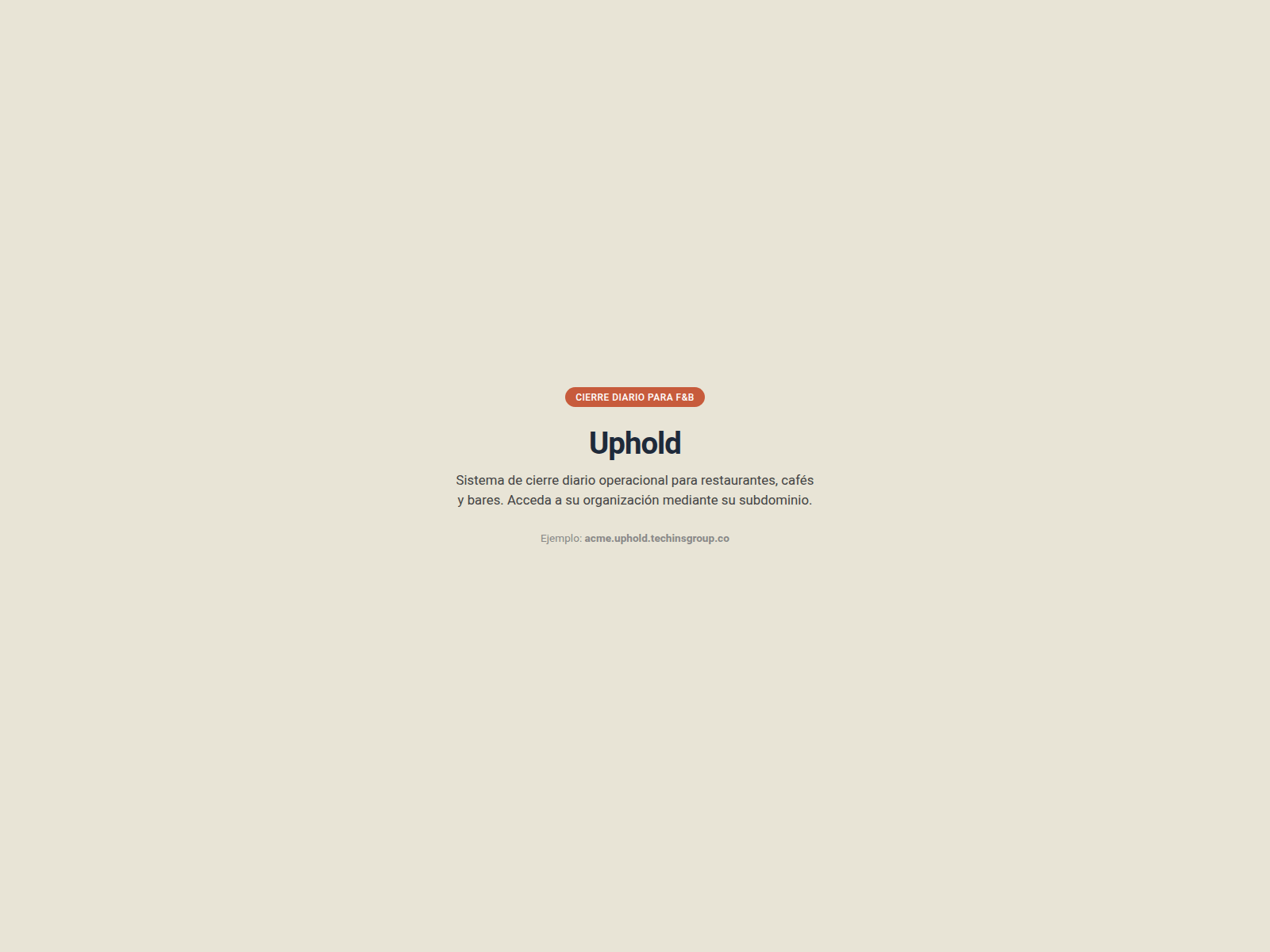 Screenshot of uphold.techinsgroup.co