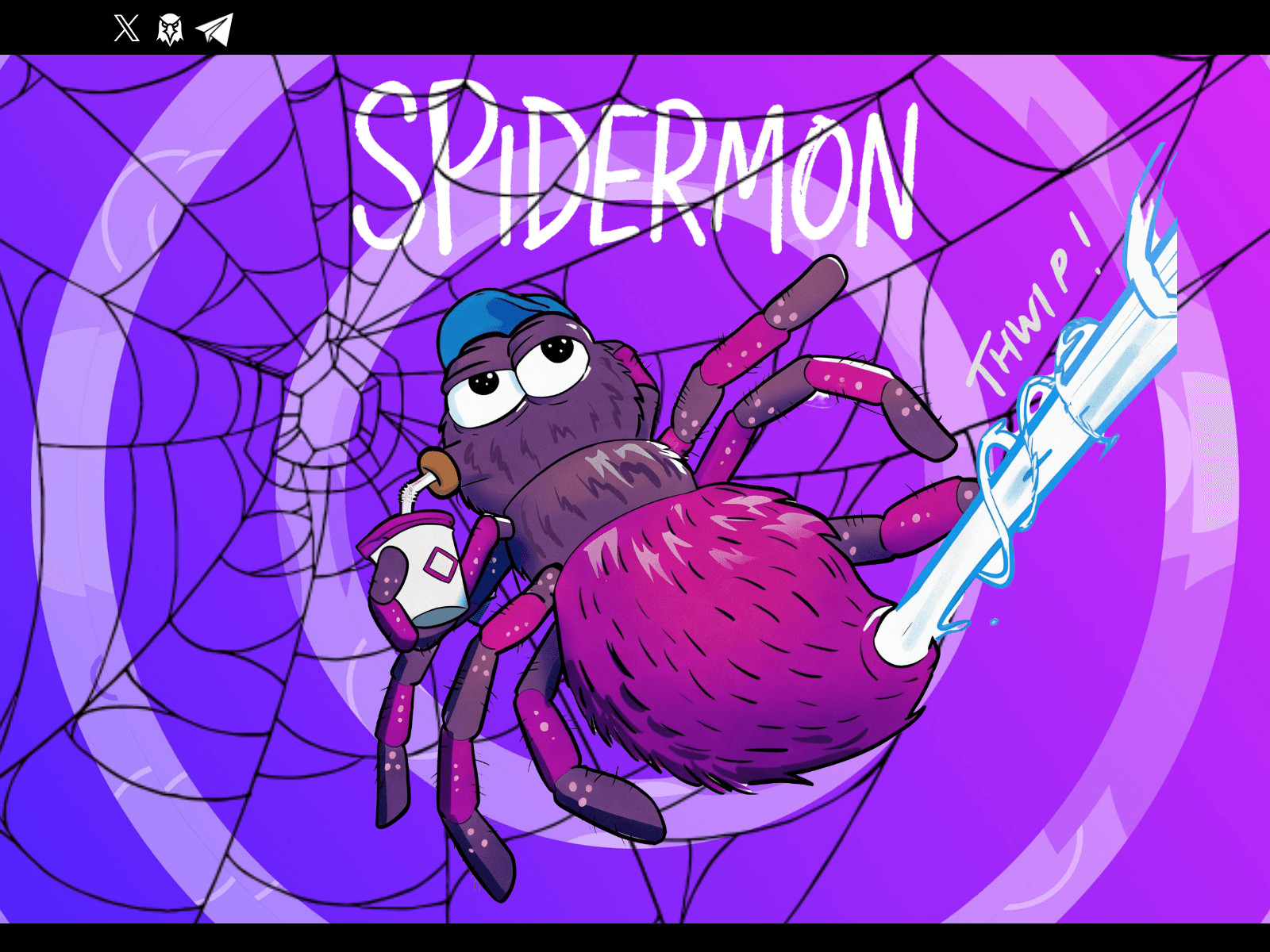 Screenshot of spidermonmonad.com