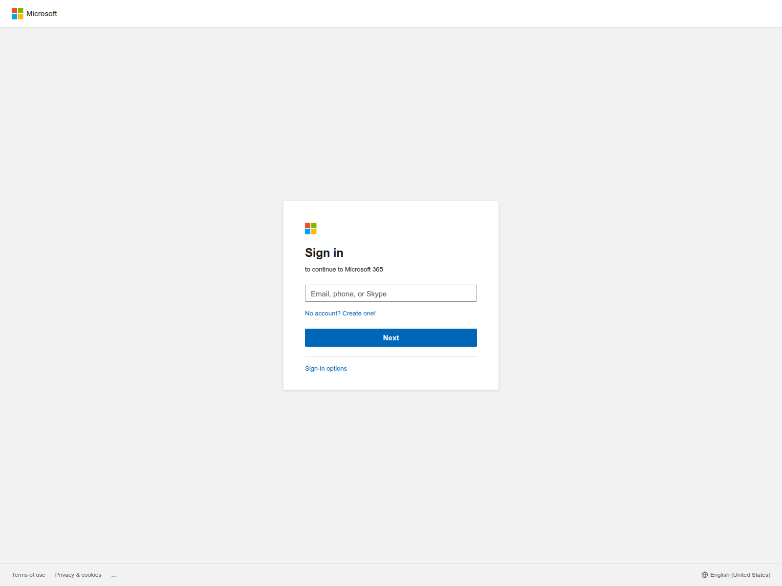 Screenshot of secure-m1cr0soft-login.com