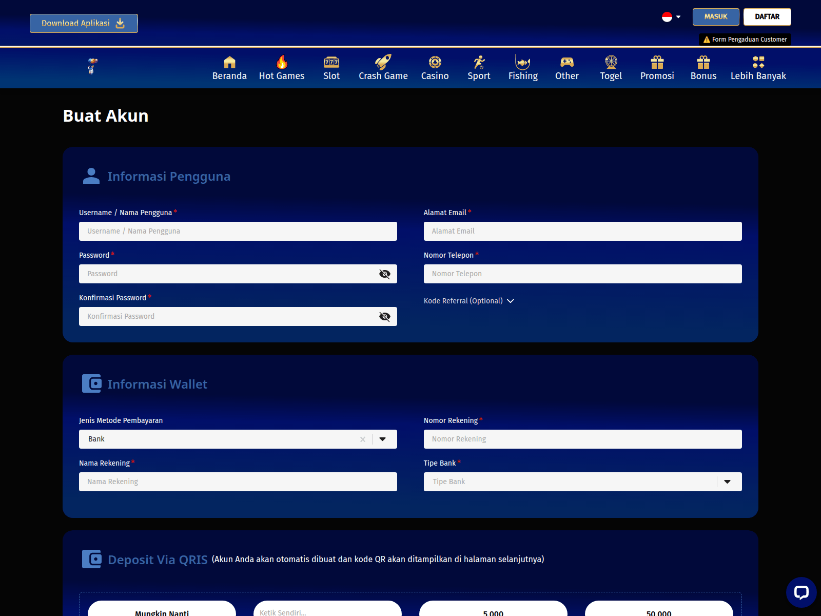 Screenshot of spaceman88-login.online