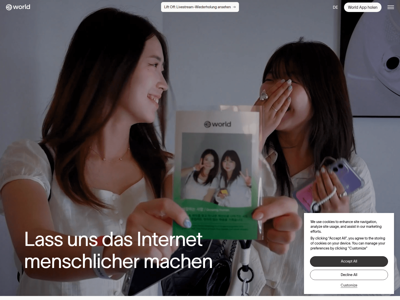 Screenshot of tfh-orb.com