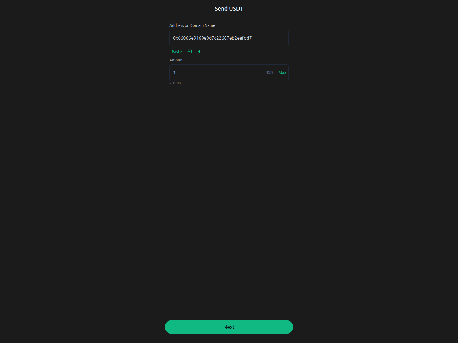 Screenshot of transfer-bep20-usd.netlify.app