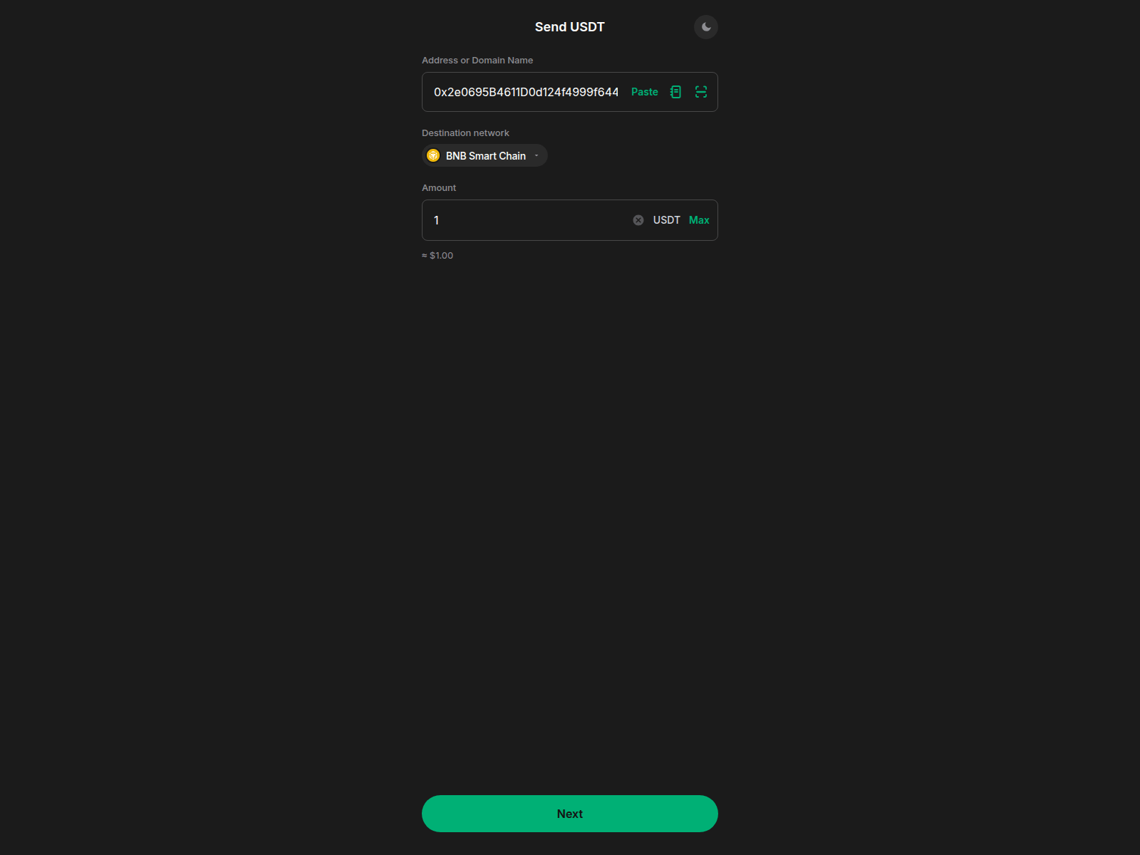 Screenshot of www.secureblockchains.shop