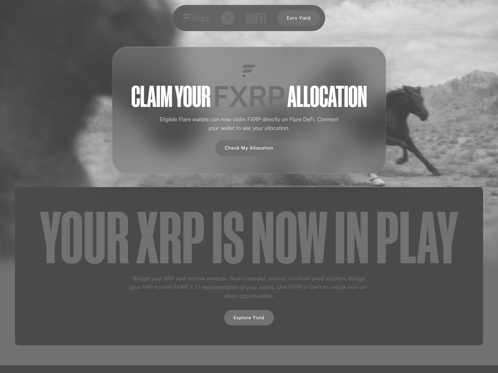 Screenshot of flarexrpfi.com
