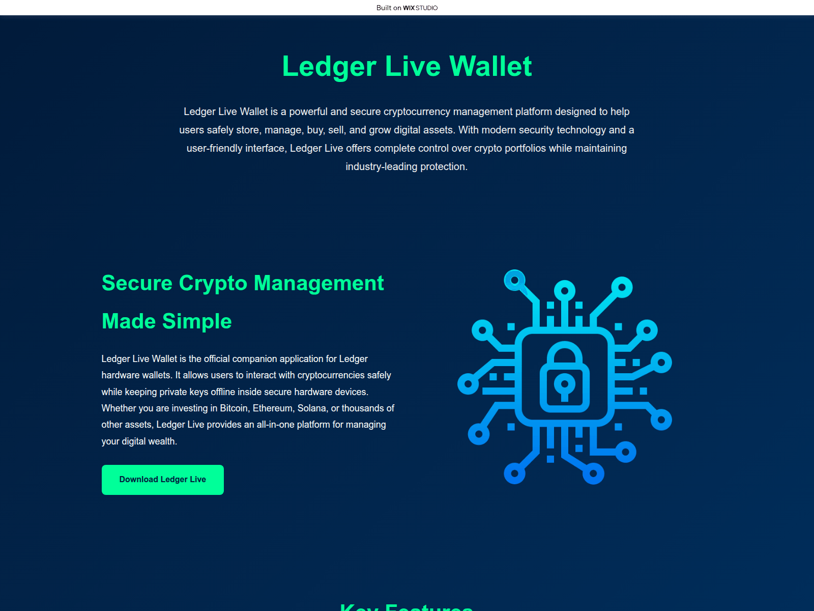 Screenshot of startd-live-us.wixstudio.com