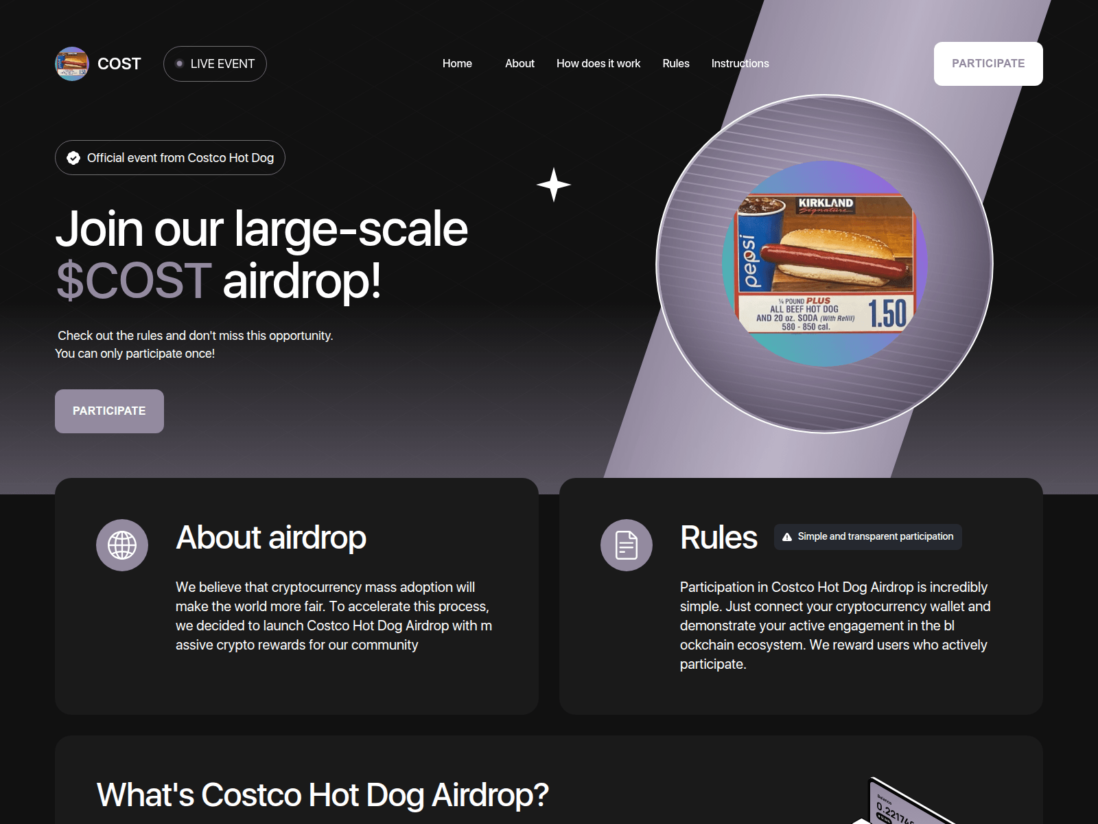 Screenshot of sharkcatsol.xyz
