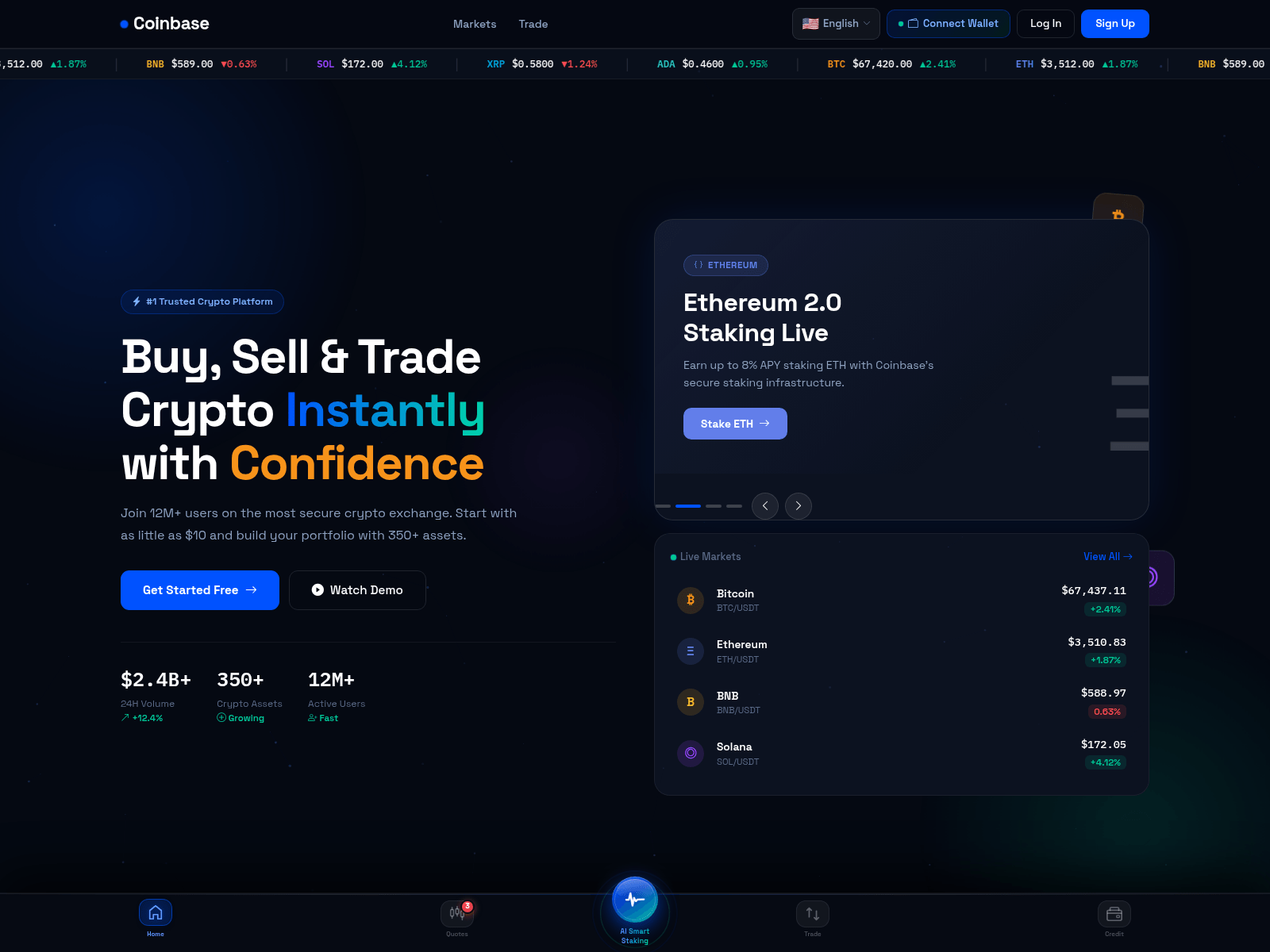 Screenshot of basecrypto.cc