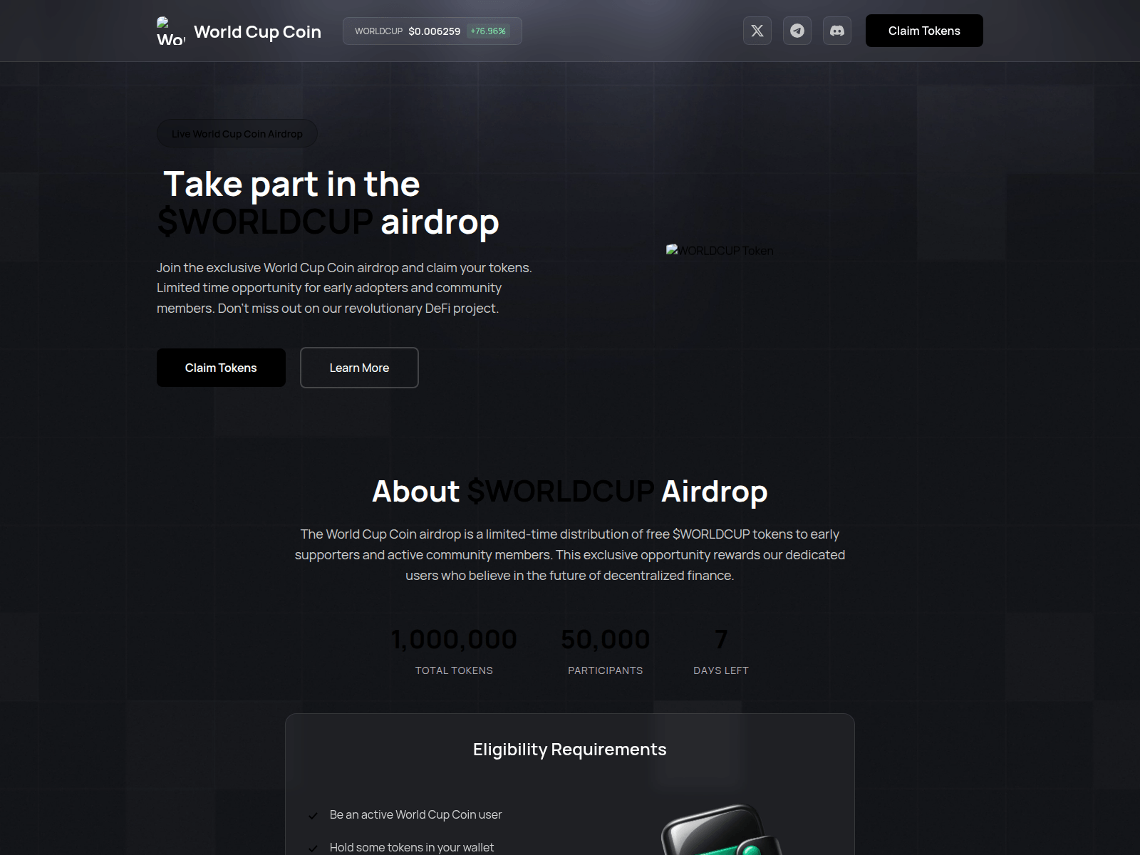 Screenshot of worldcupscoin.fun