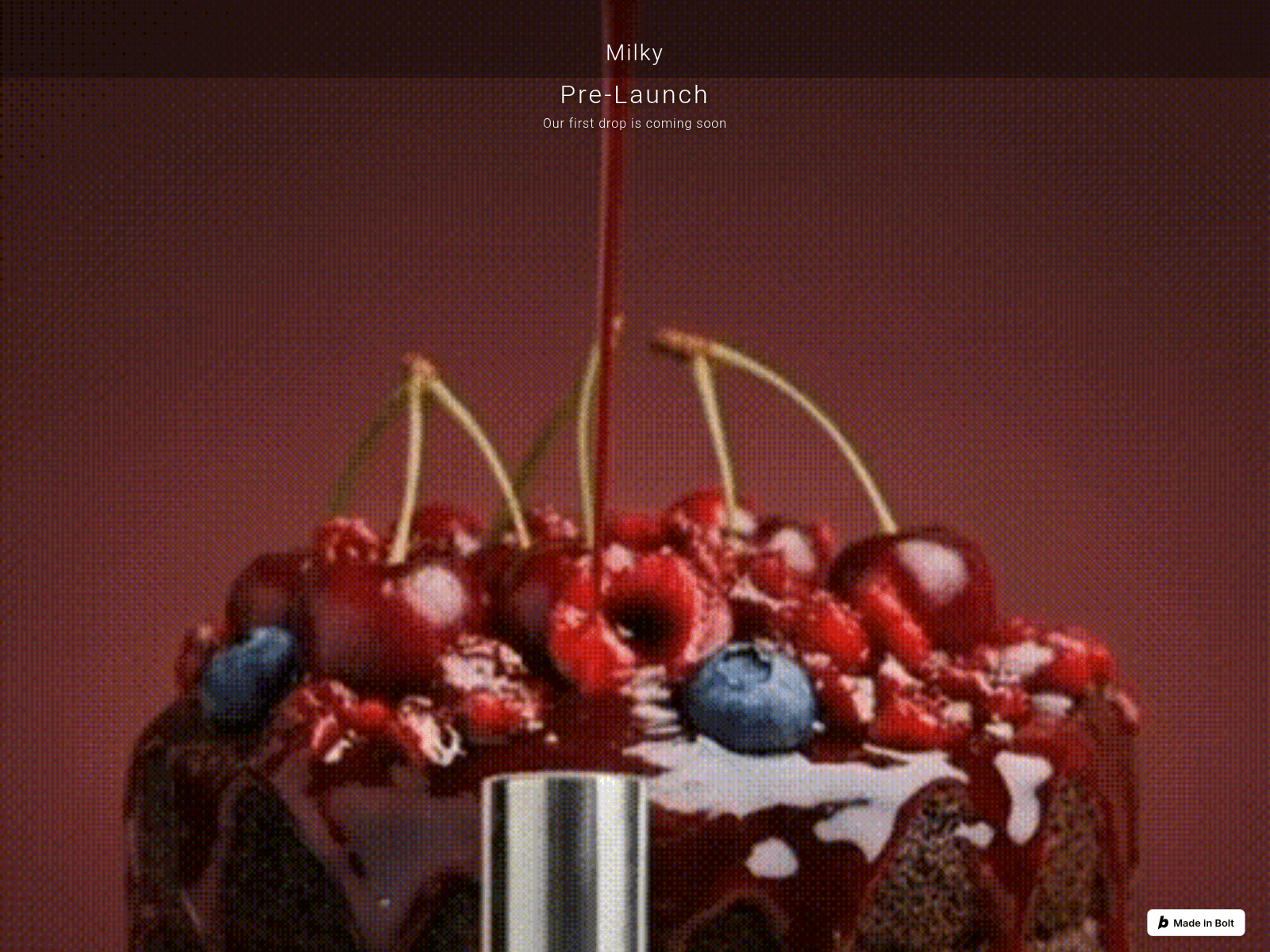 Screenshot of milky.beauty