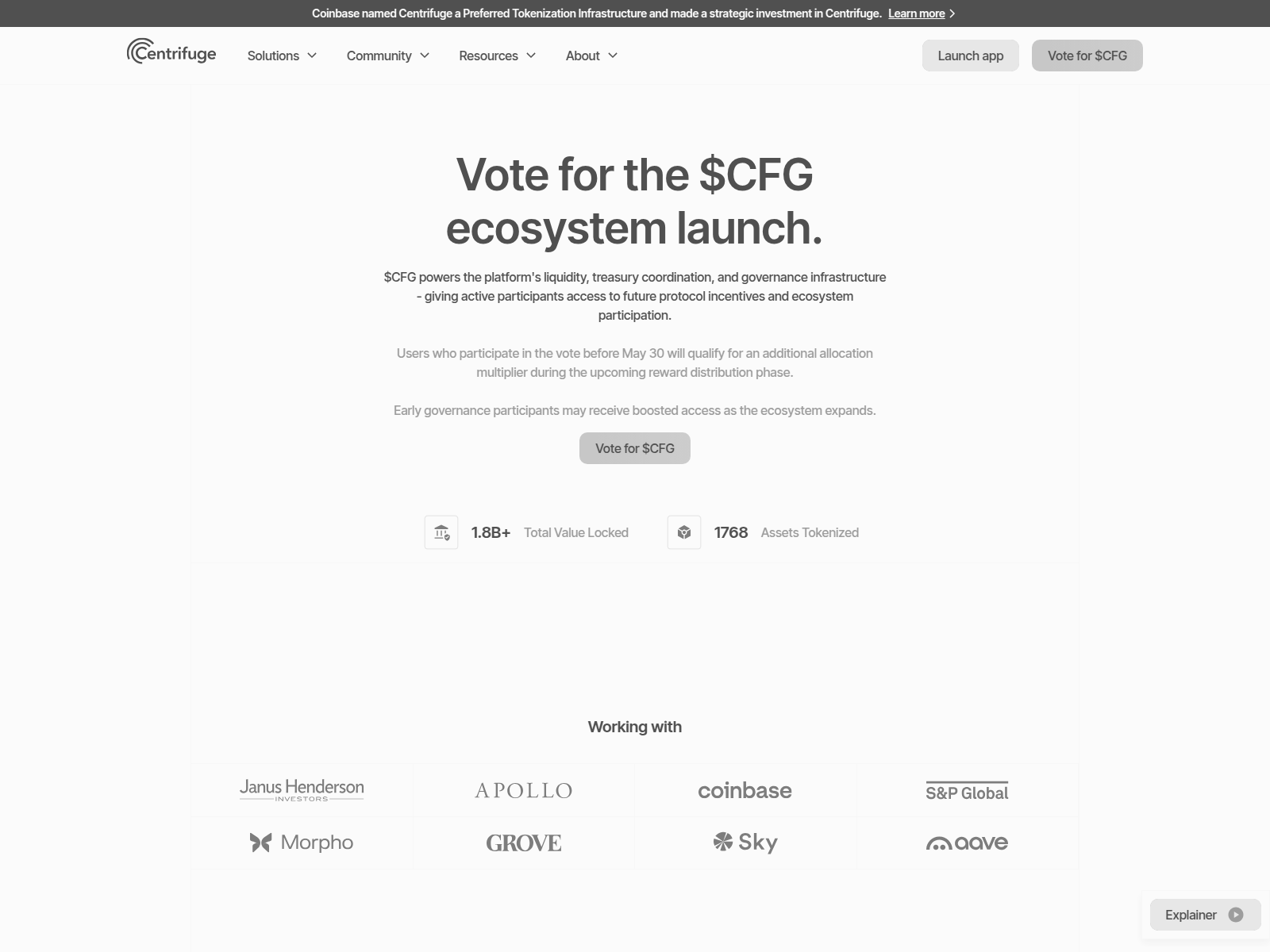 Screenshot of cfg-genesis.com