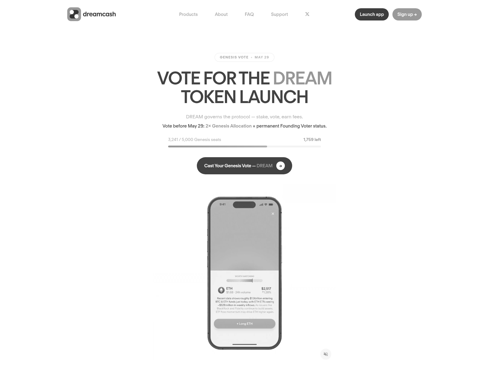Screenshot of genesis-dreamcash.info