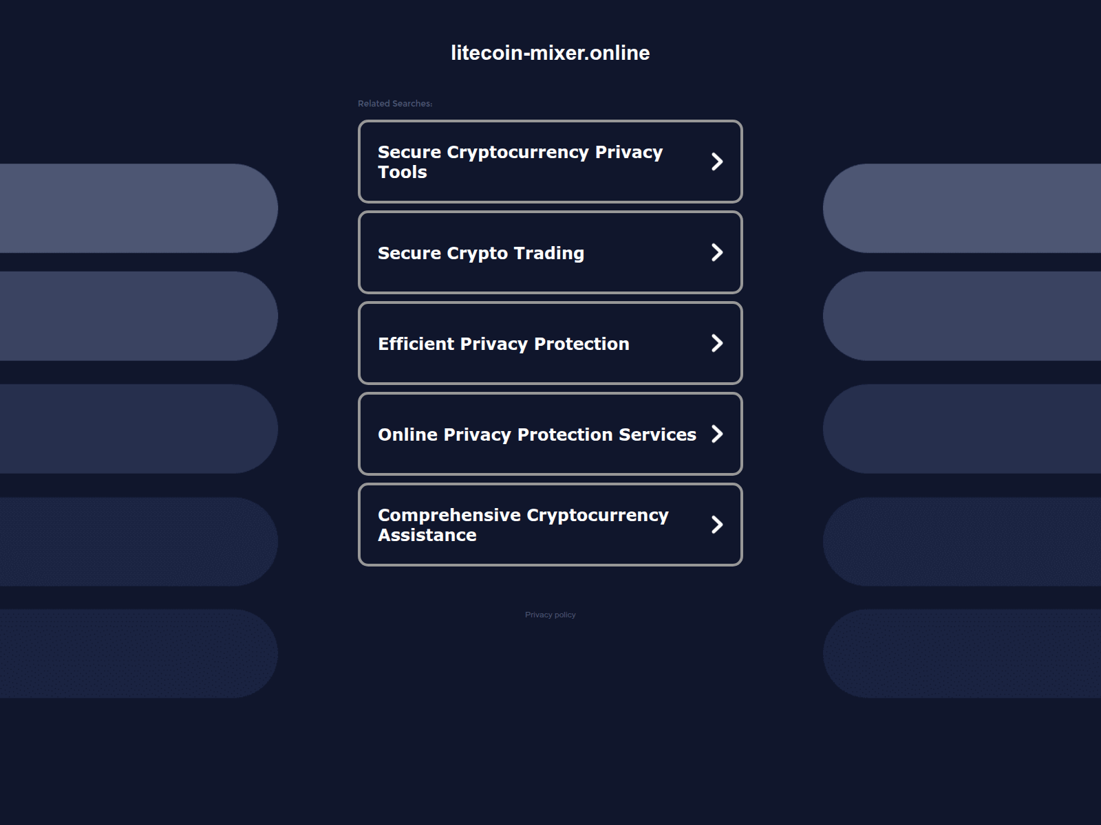 Screenshot of litecoin-mixer.online