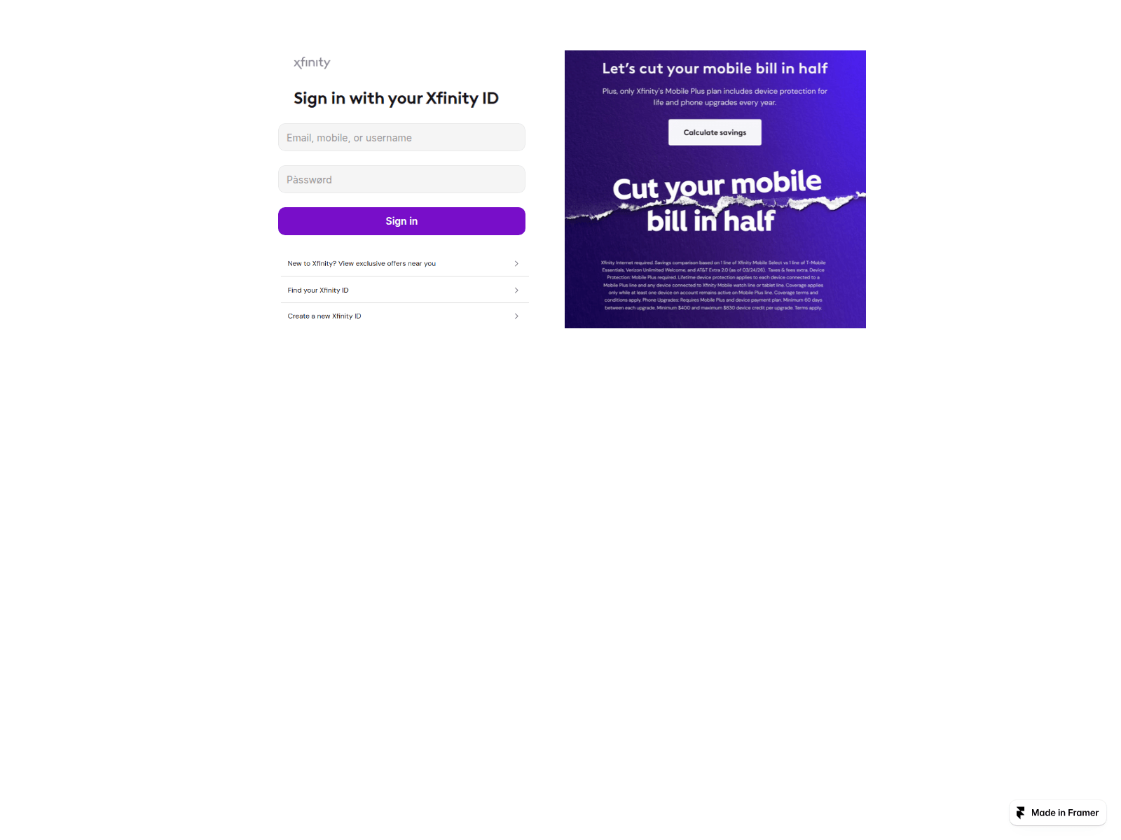 Screenshot of interactive-party-667481.framer.app